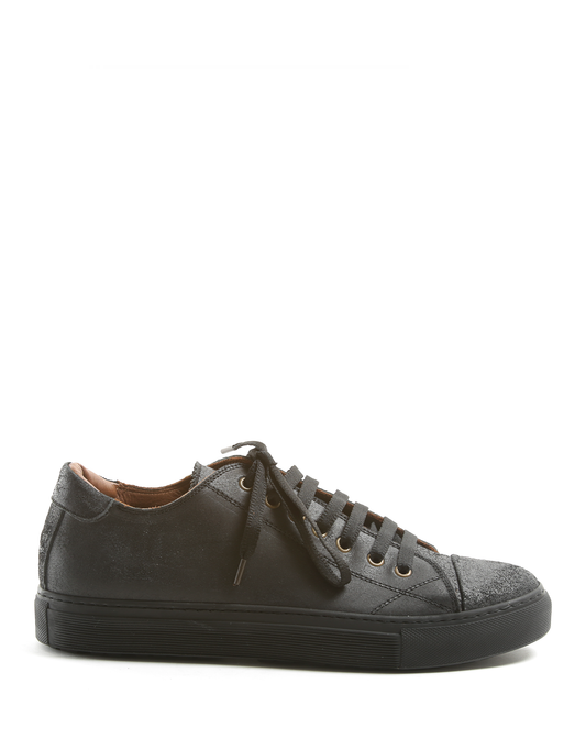 BEXY Black Leather Sneakers