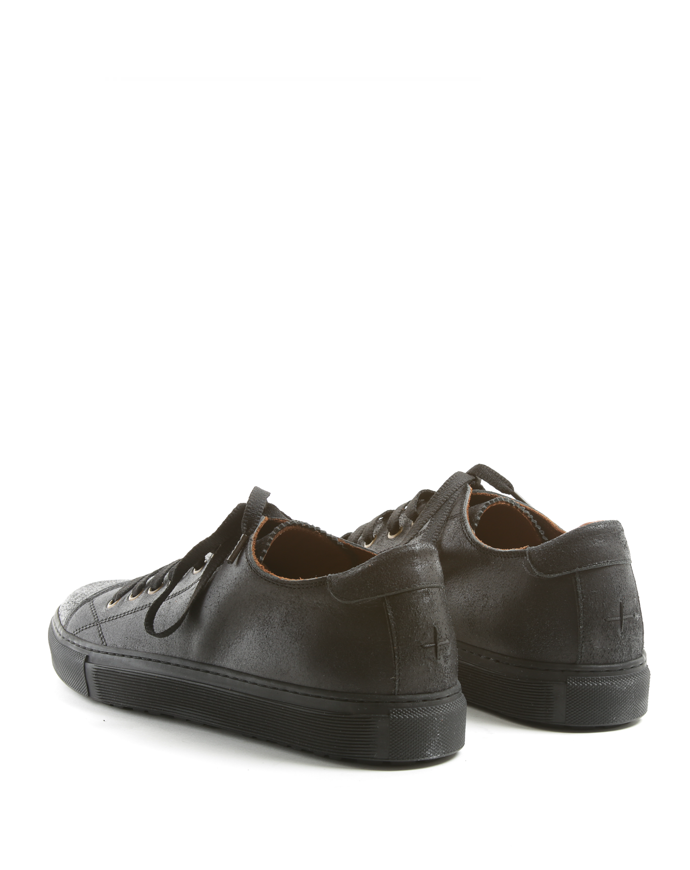 BEXY Black Leather Sneakers