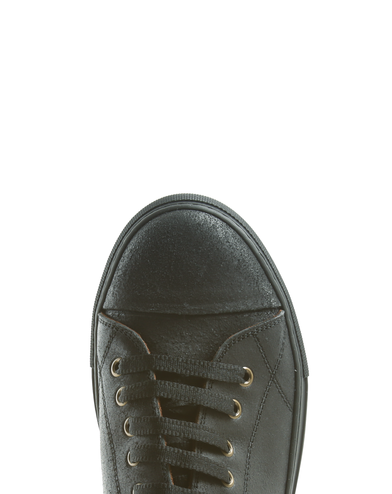 BEXY Black Leather Sneakers