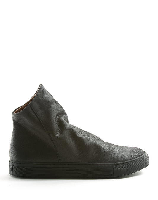 BIEL Black Leather Sneakers