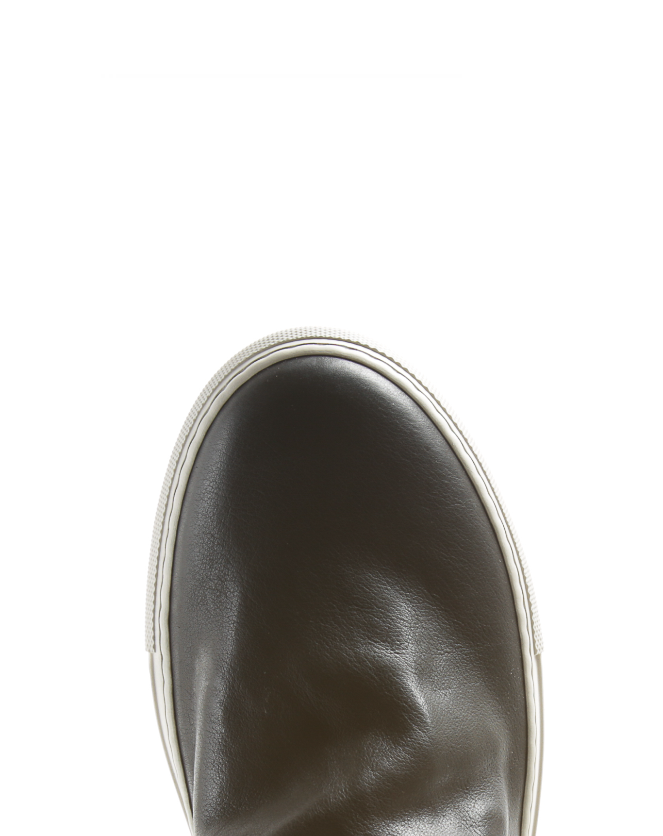 BIEL Black Leather Sneaker Boots