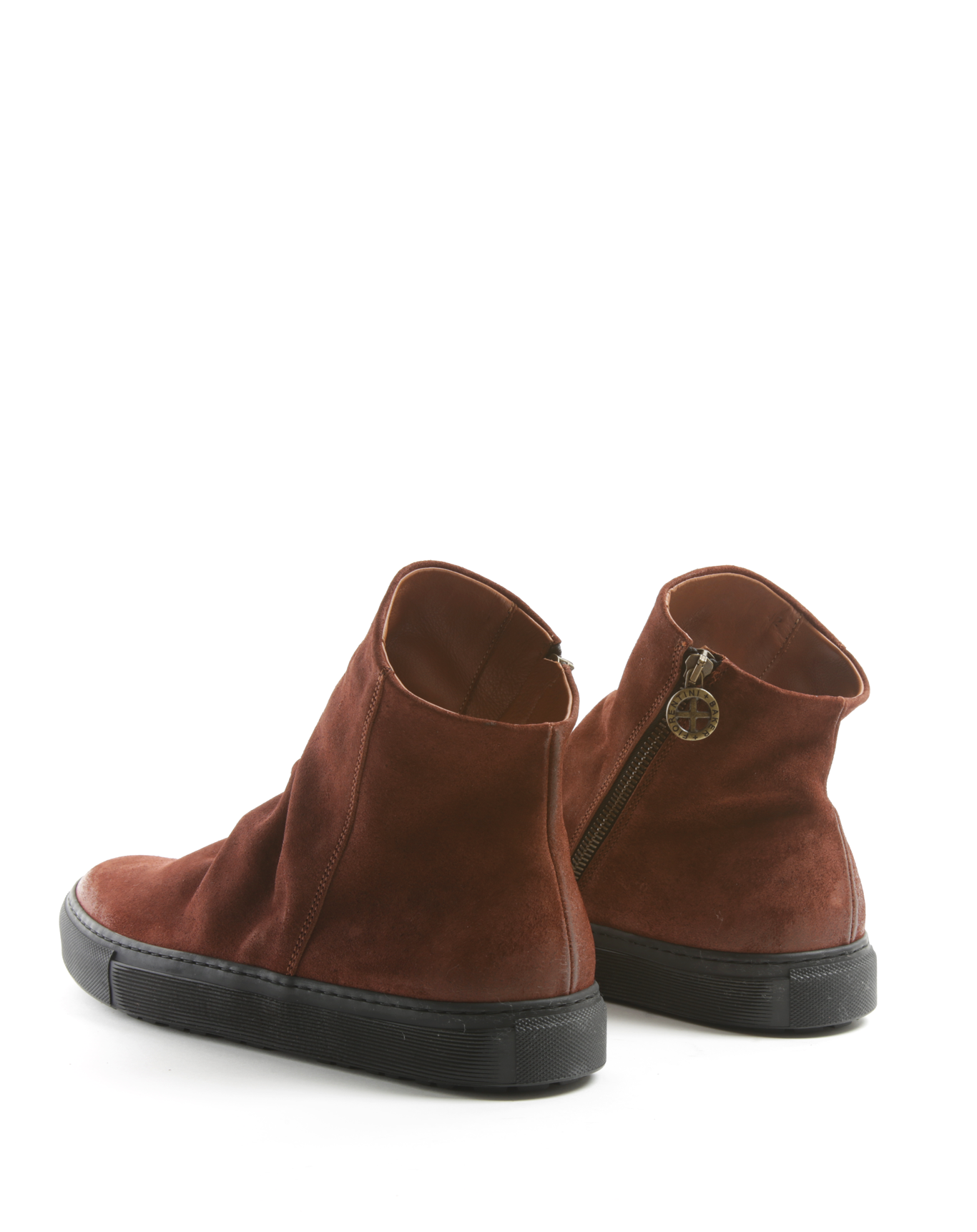 BIEL Rust Suede Sneakers Boots