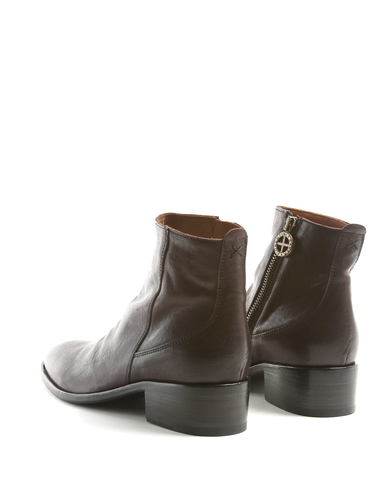 CLAUS Burgundy Leather Boots