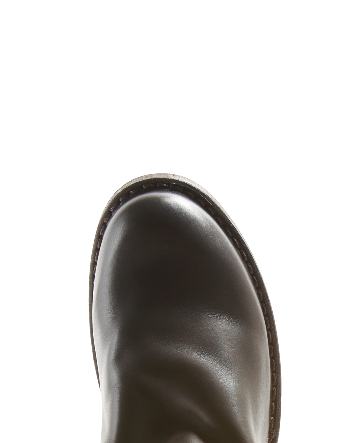 713/22-V Dark Brown Luxury Leather Boots