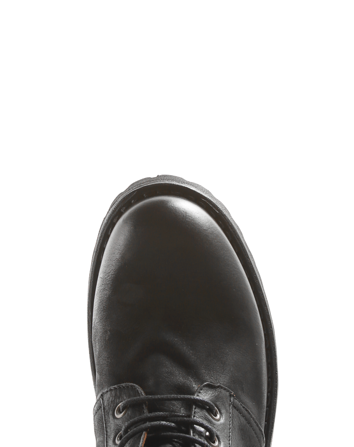 M-ERGAN Black Brushed Leather Boots