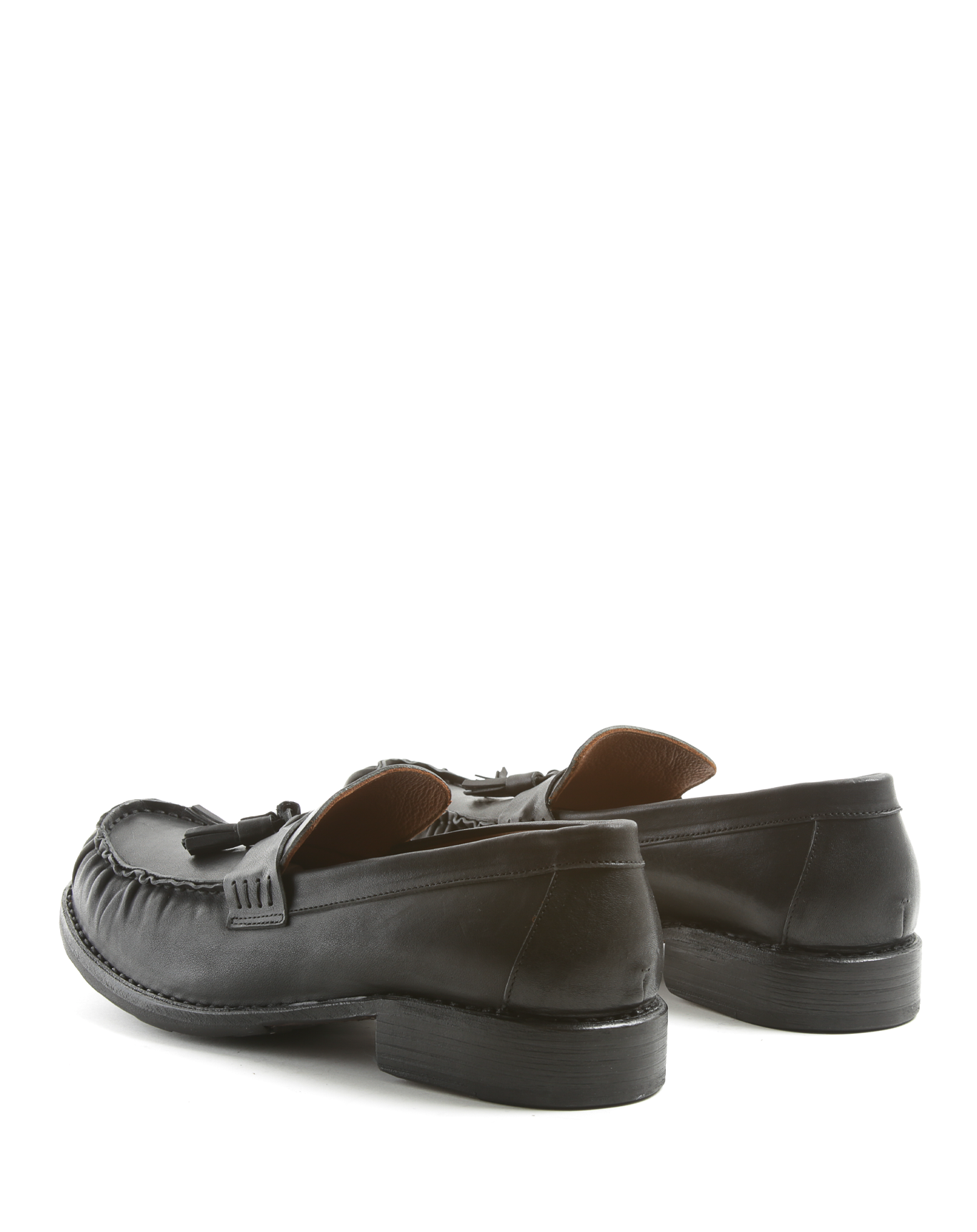 ERIC Black Leather Loafer