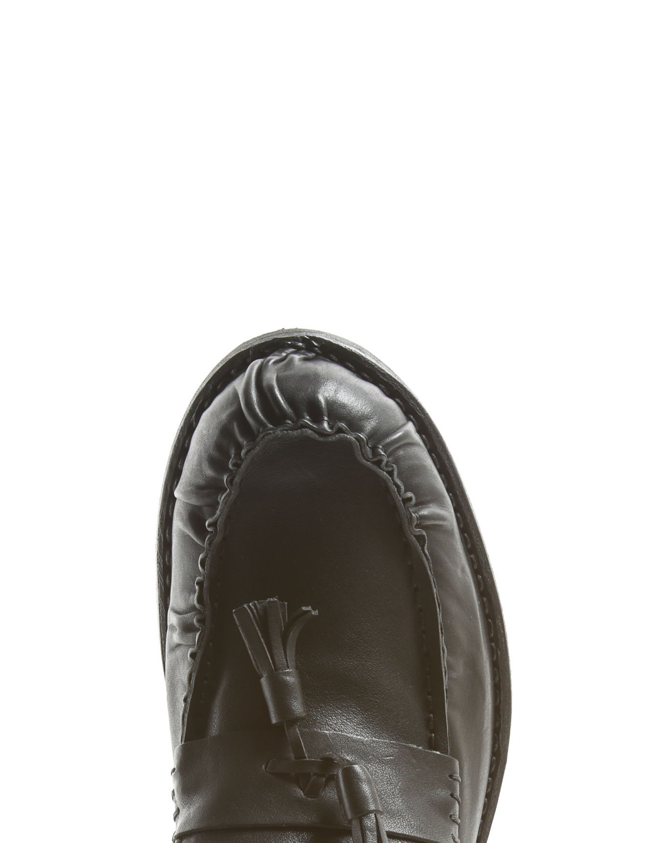 ERIC Black Leather Loafer