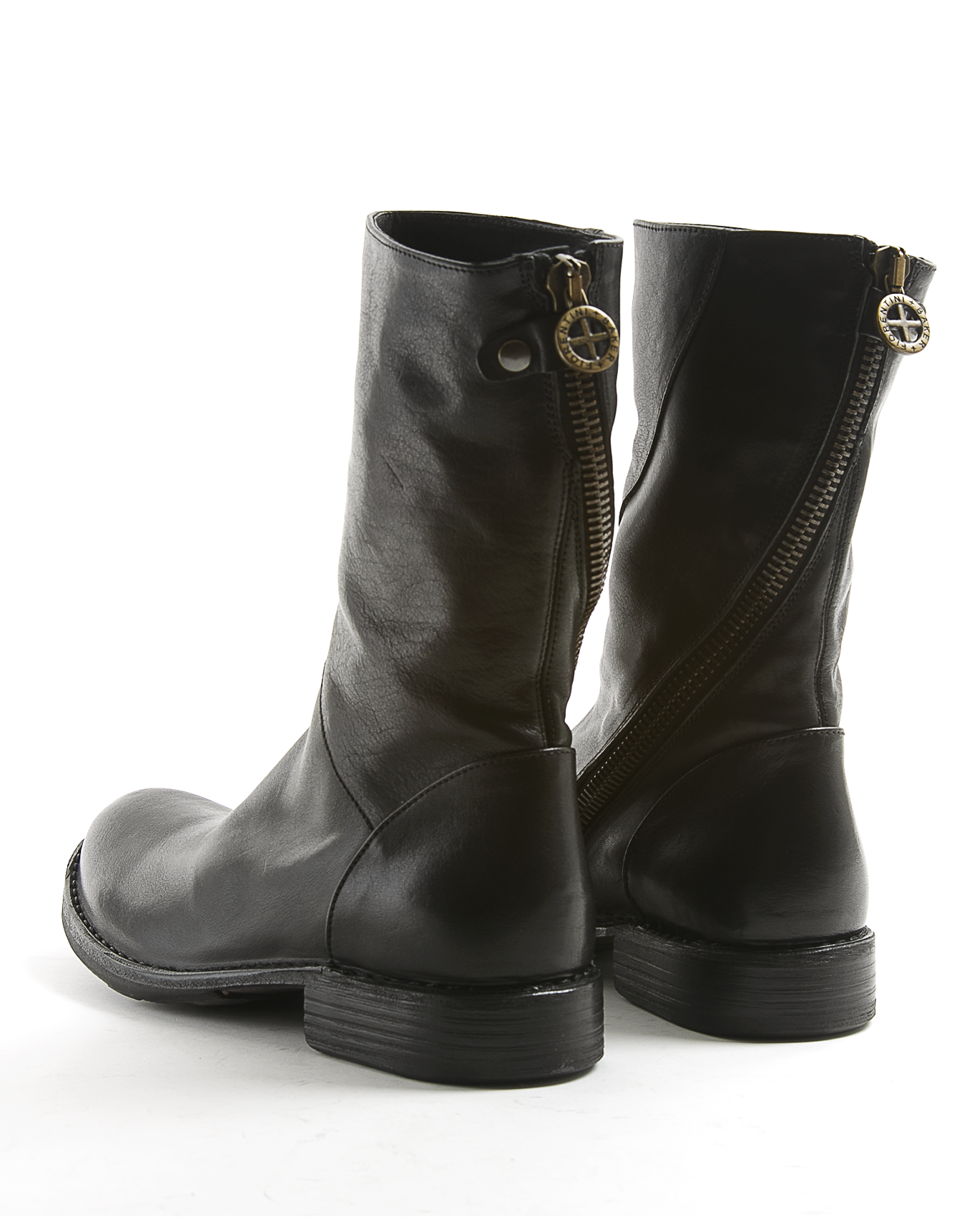 EZEE Brown Leather Boots
