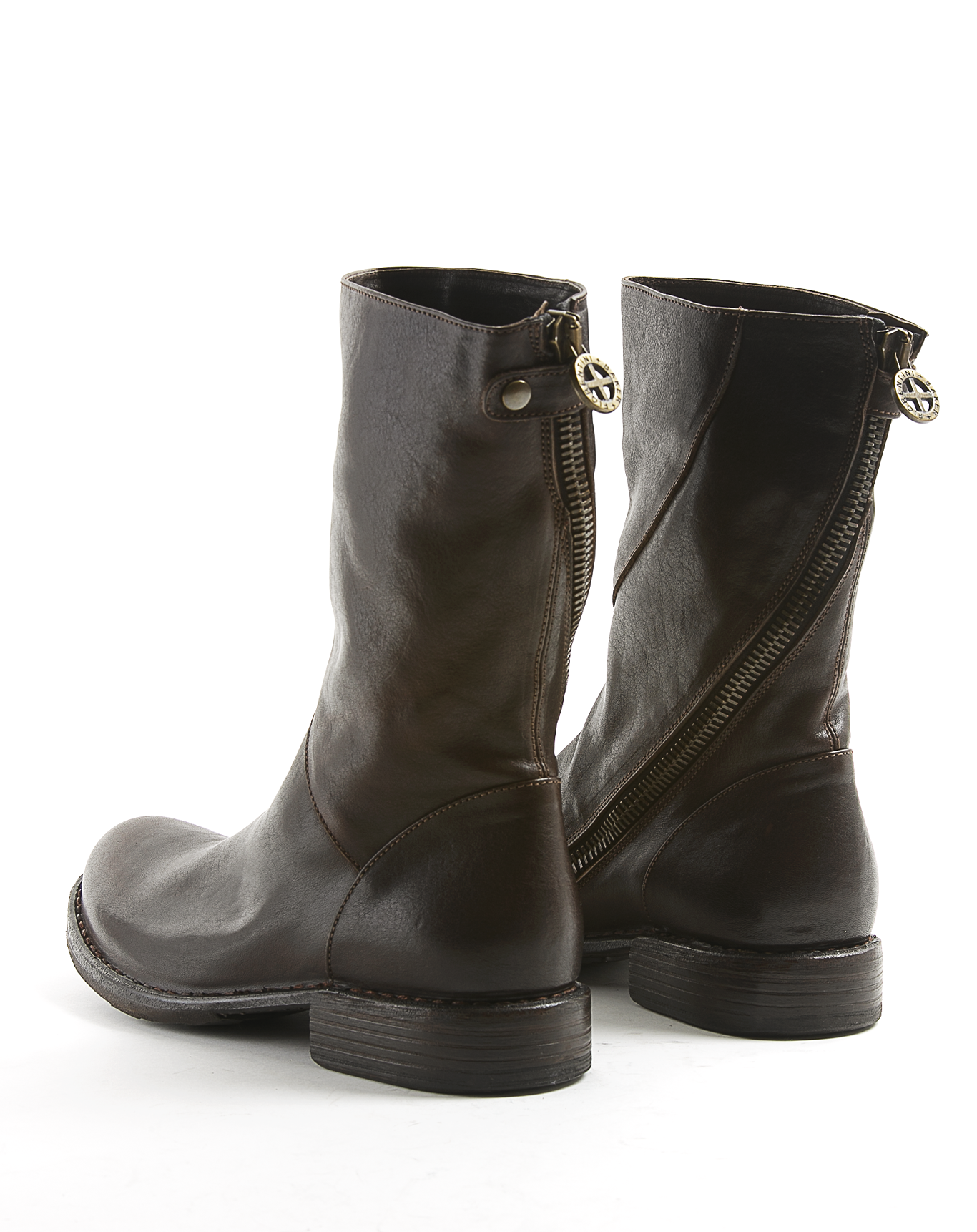 EZEE Brown Leather Boots