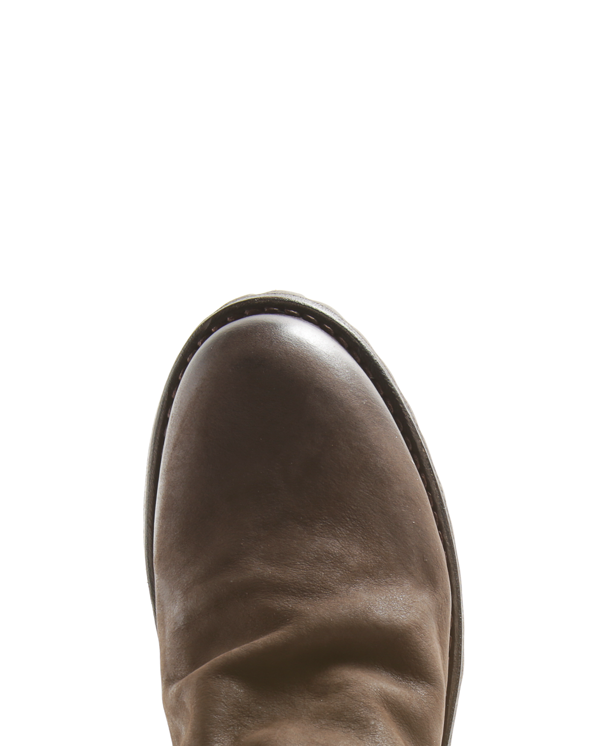M-ELF Brown Brushed Leather Boots