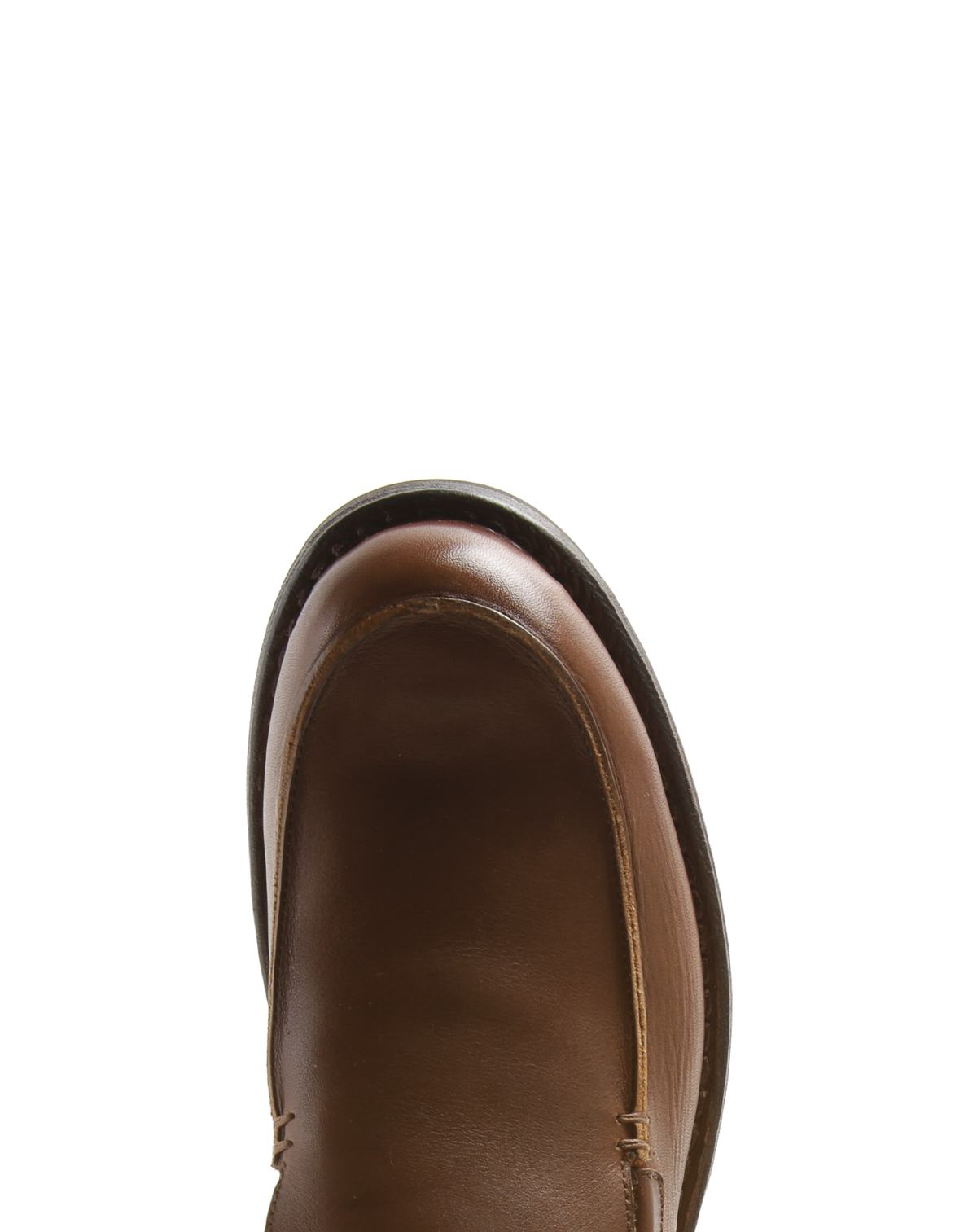 EFELLA Brown Leather Loafers
