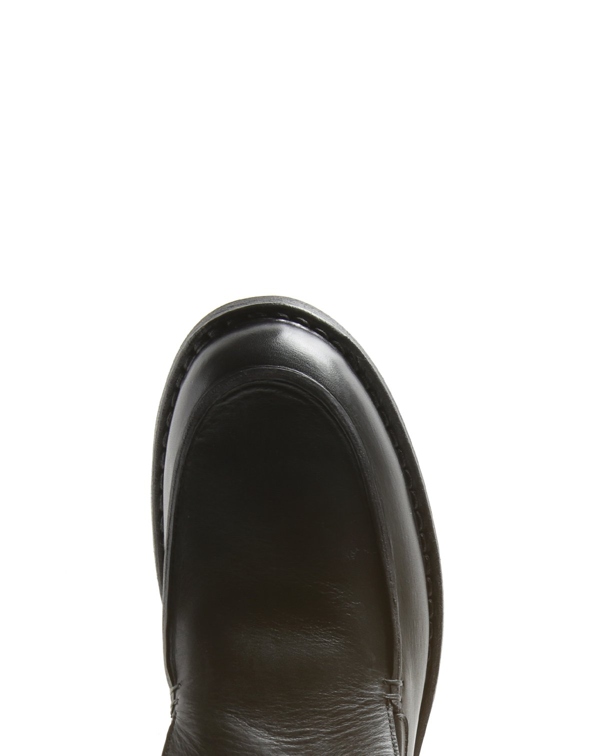 EFELLA Black Leather Loafers