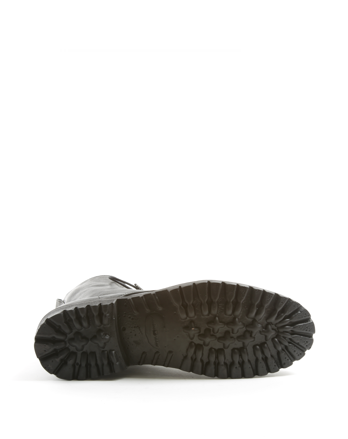 M-EXESS Black Leather Lace-up Boot