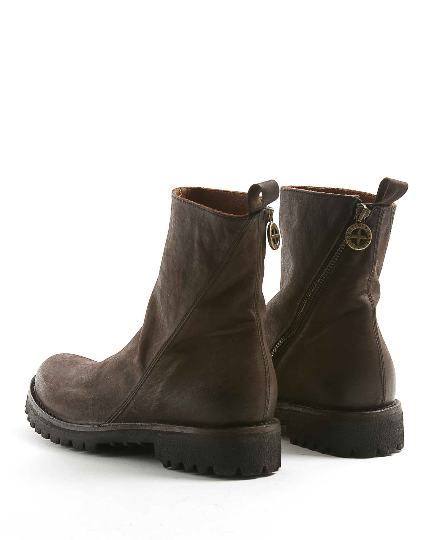 M-EVI Brown Leather Boots