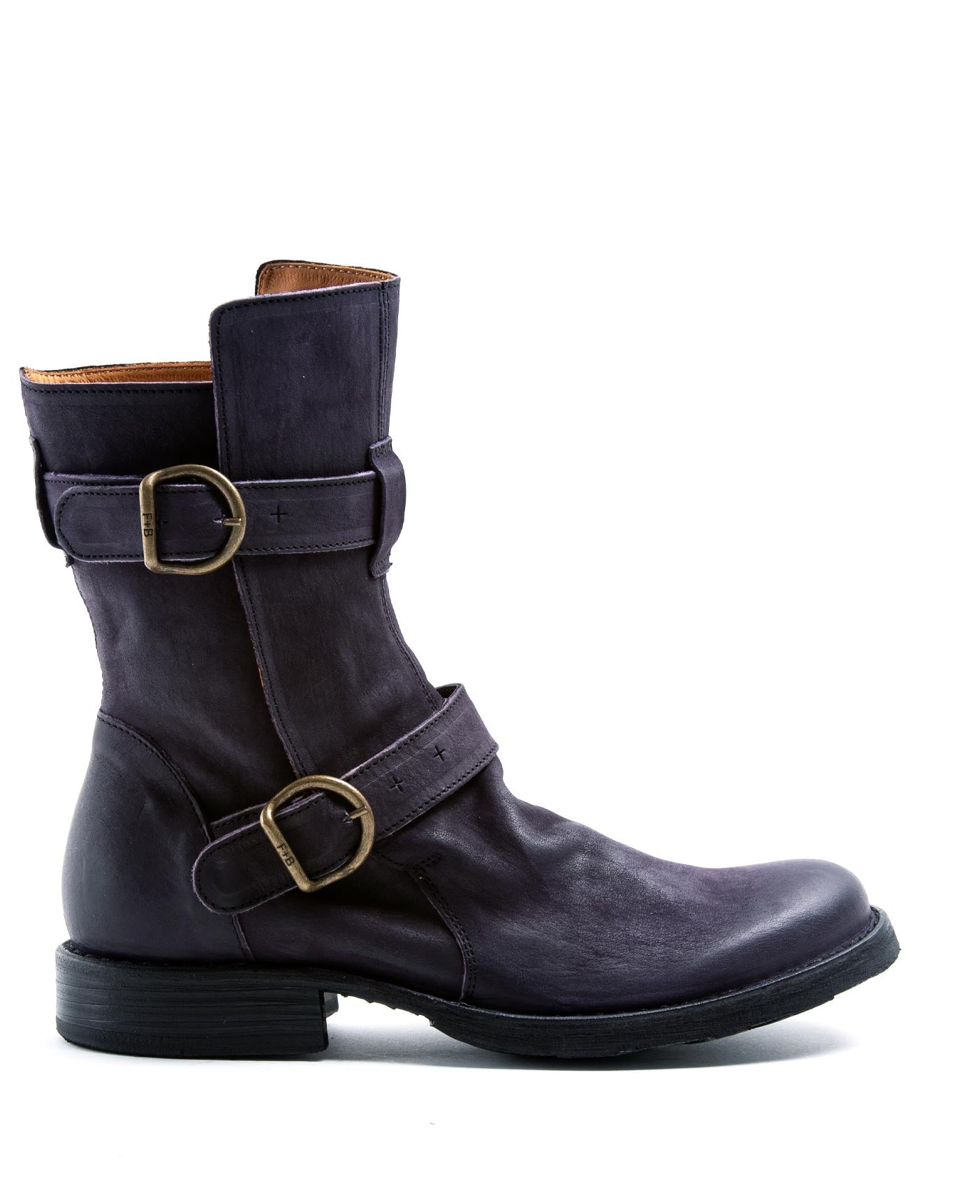 Fiorentini + Baker, ETERNITY 713, 2 buckles ankle boot inspired by rock stars. Handcrafted with natural leather by skilled artisans. Made in Italy. Made to last.