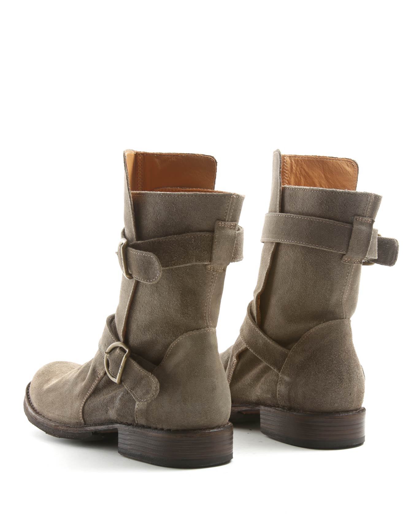 Fiorentini + Baker, ETERNITY 713, 2 buckles ankle boot inspired by rock stars. Handcrafted with natural leather by skilled artisans. Made in Italy. Made to last.