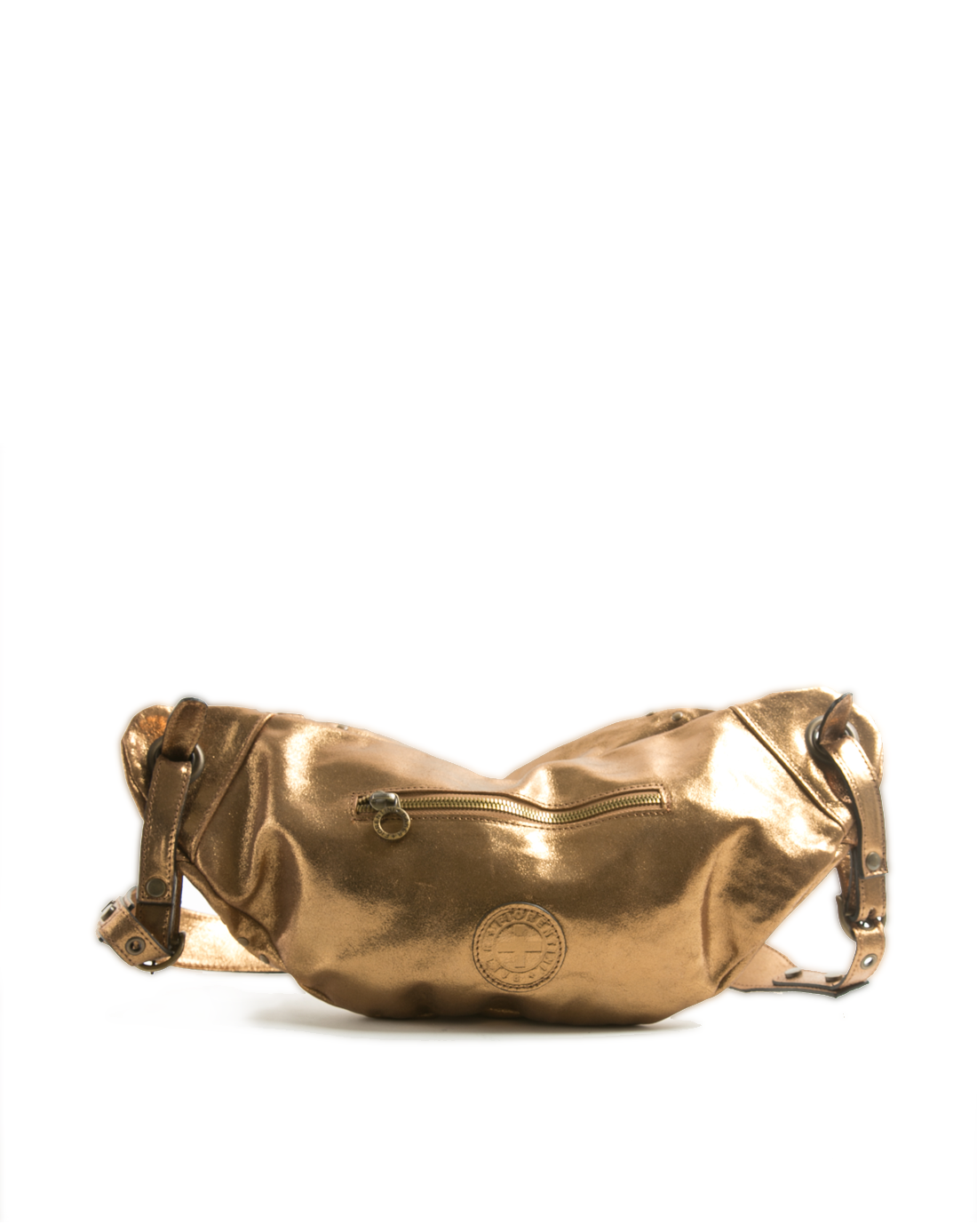 FRA Gold Leather Bag