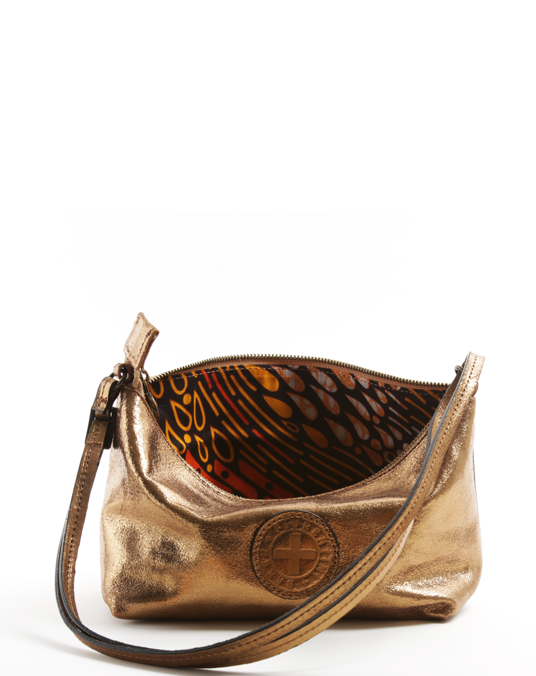 KINO Gold Leather Bag