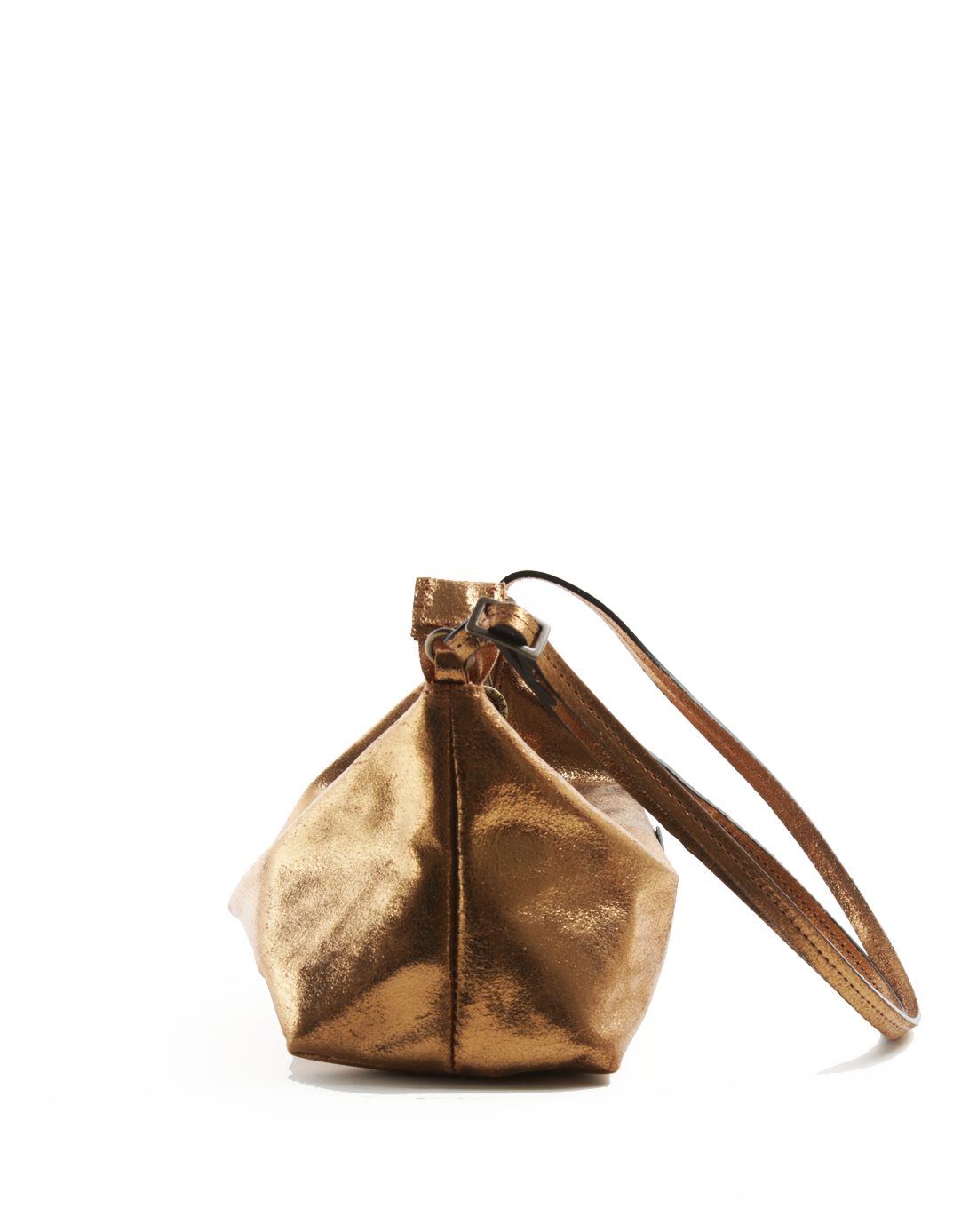 KINO Gold Leather Bag