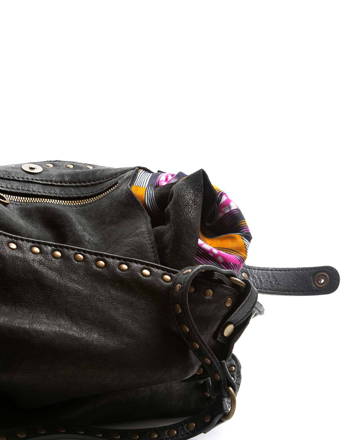 BLU Black Leather Bag