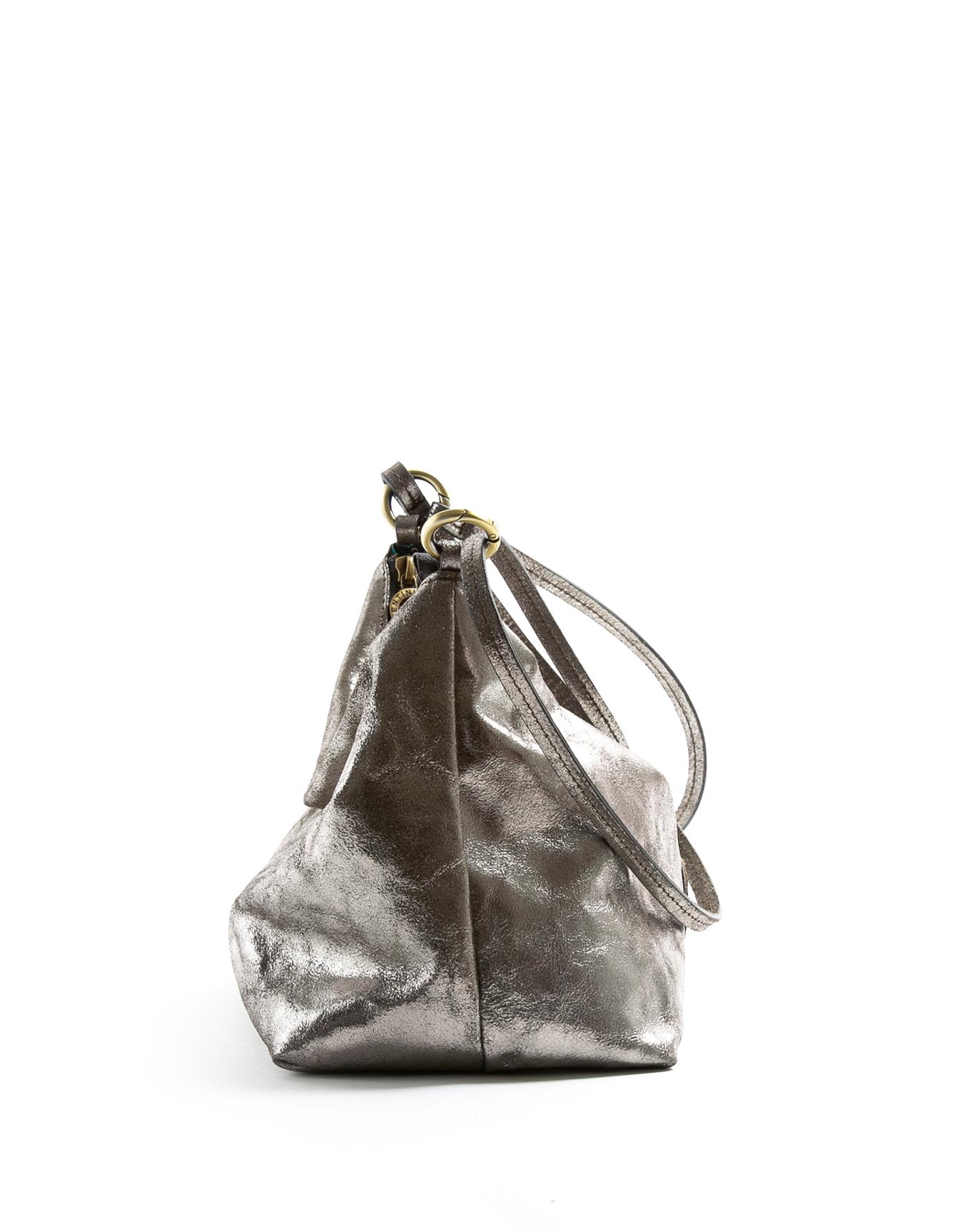 YOKO Silver Leather Bag