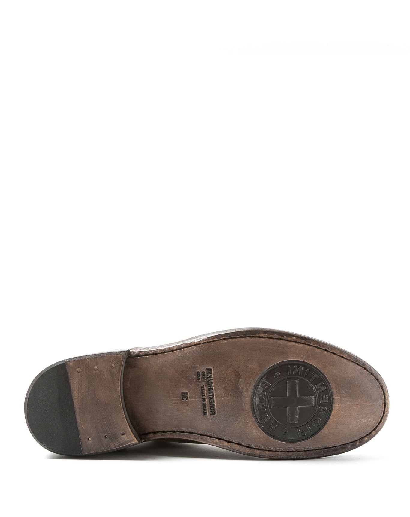 Fiorentini + Baker, FRATERNITY F-706, Women derby lace-up shoes with round toe in silver leather-Made in Italy-sole