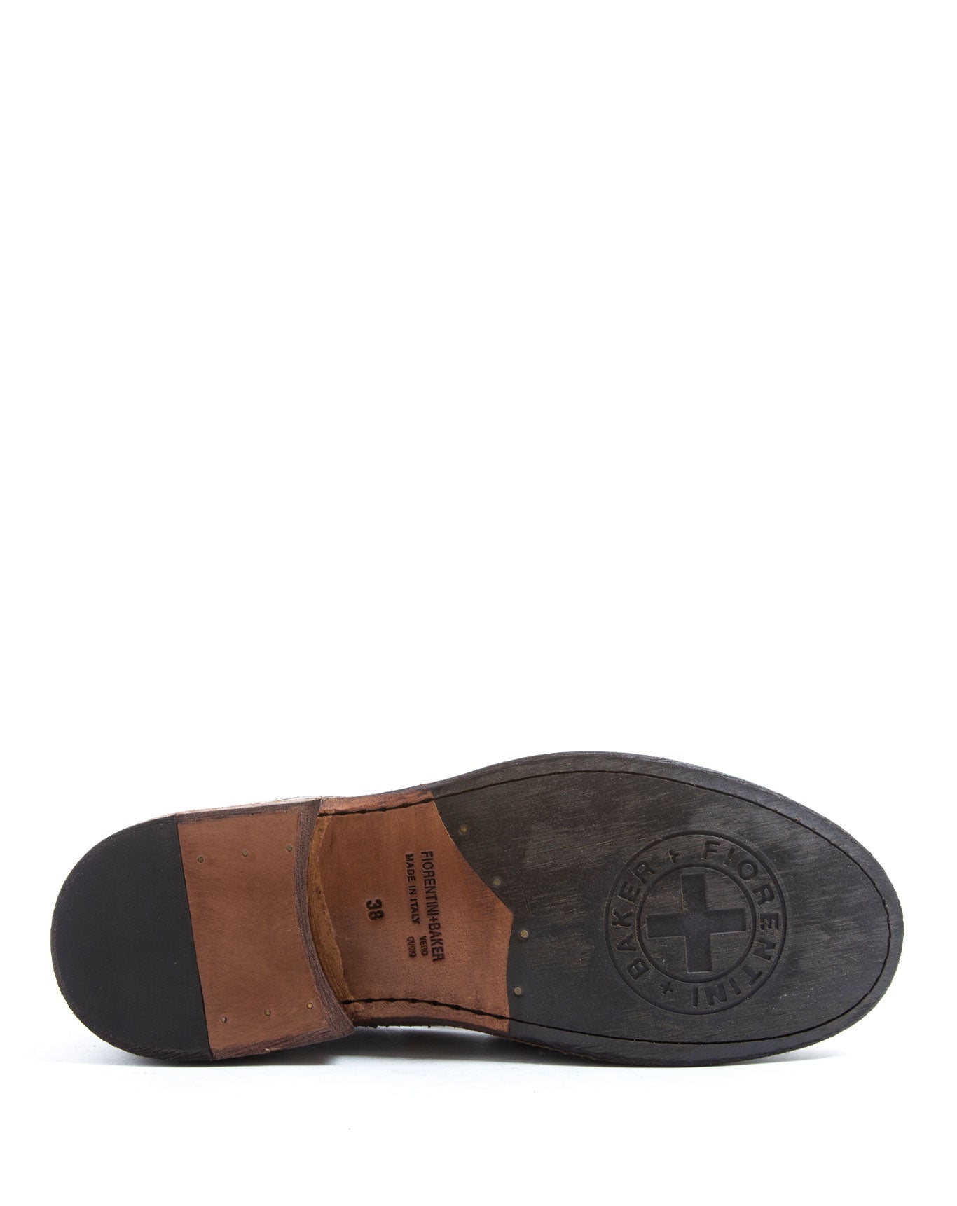 Fiorentini + Baker, FRATERNITY FLOW, Silver laser cut leather loafer-Made in Italy-sole