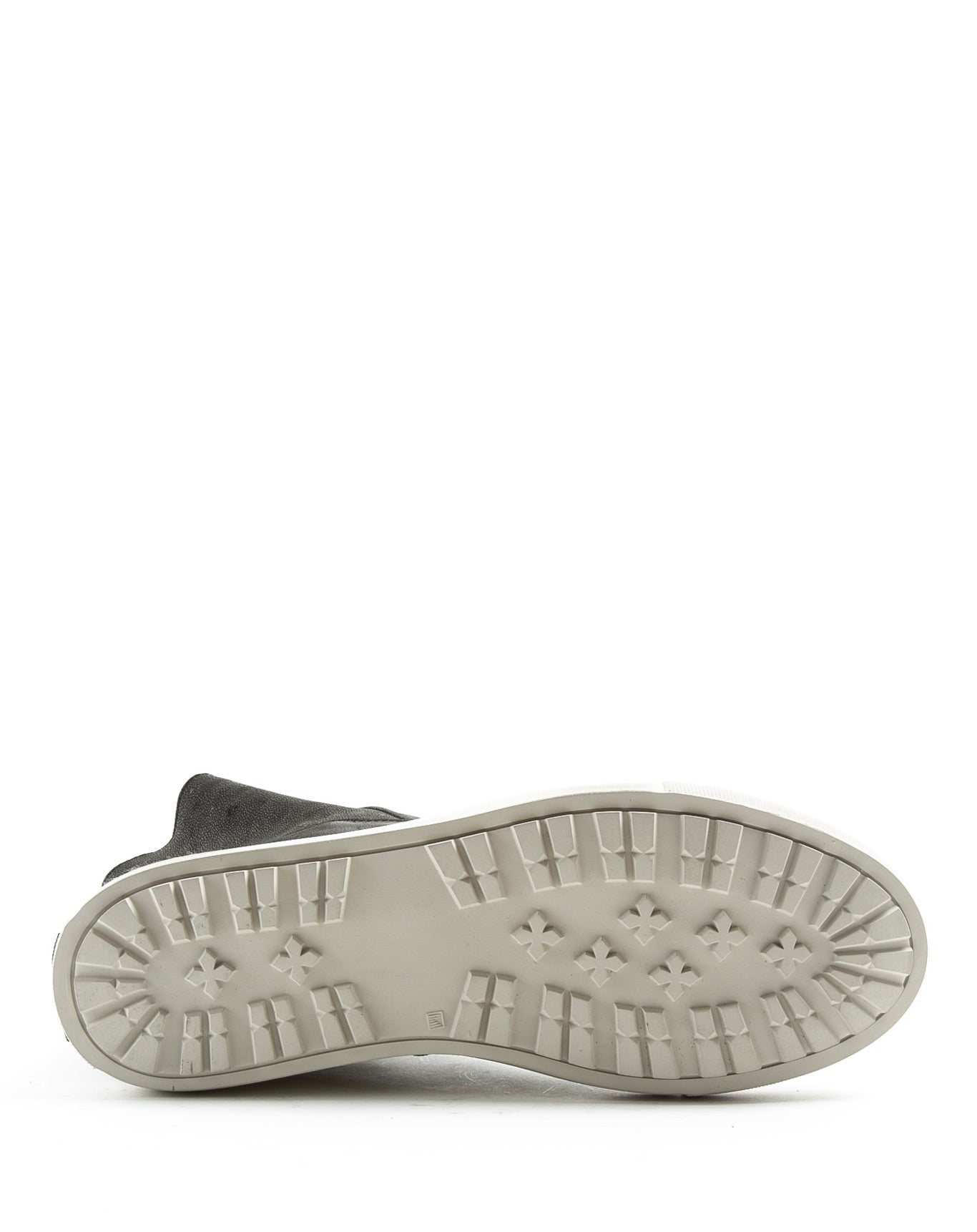 Fiorentini + Baker, BOLT BRET, Black leather sneaker boots with ruched vamp and inside zip-Made in Italy-sole