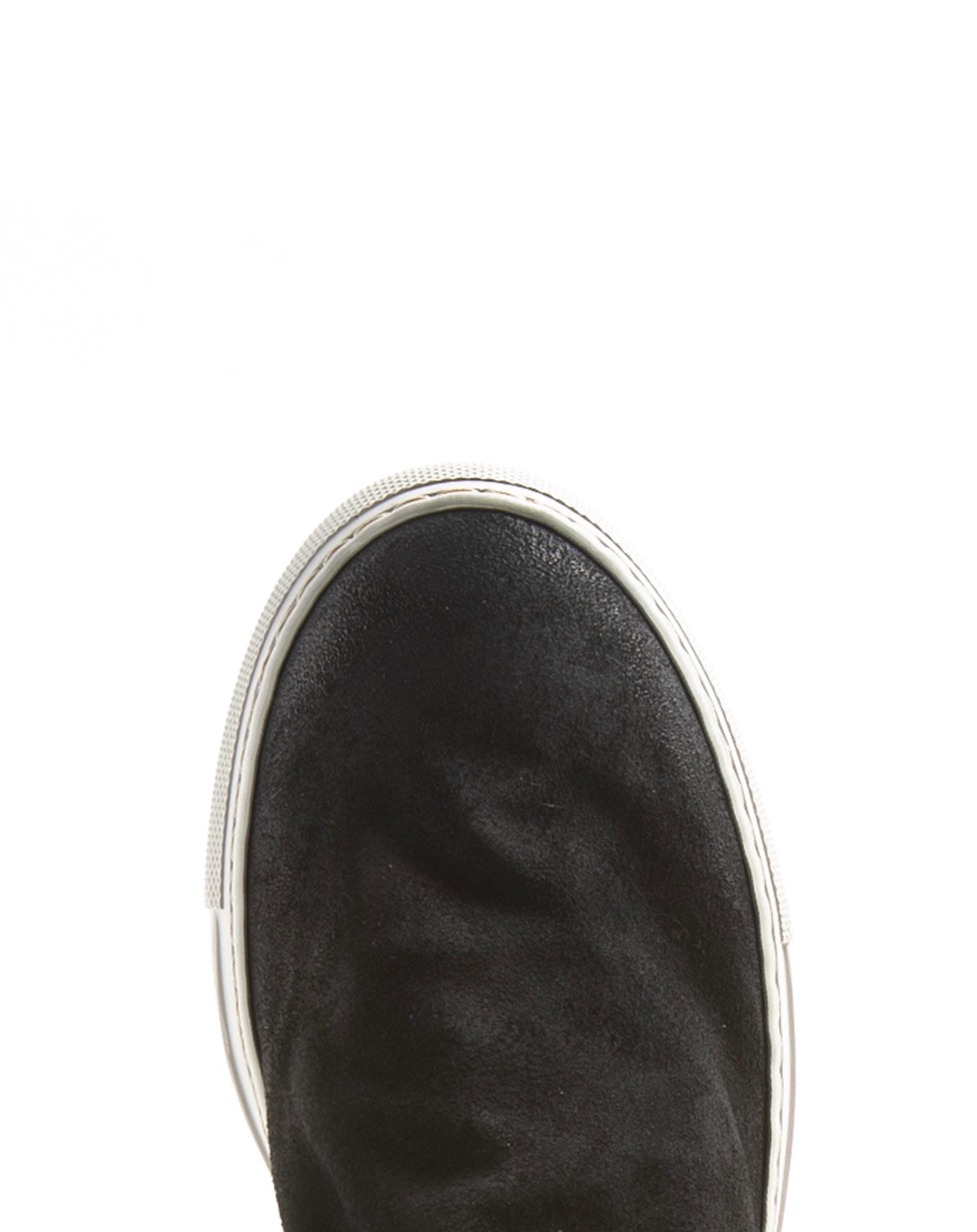 Fiorentini + Baker, BOLT BIEL, Women black suede sneaker boots with inside zip-Made in Italy-toe