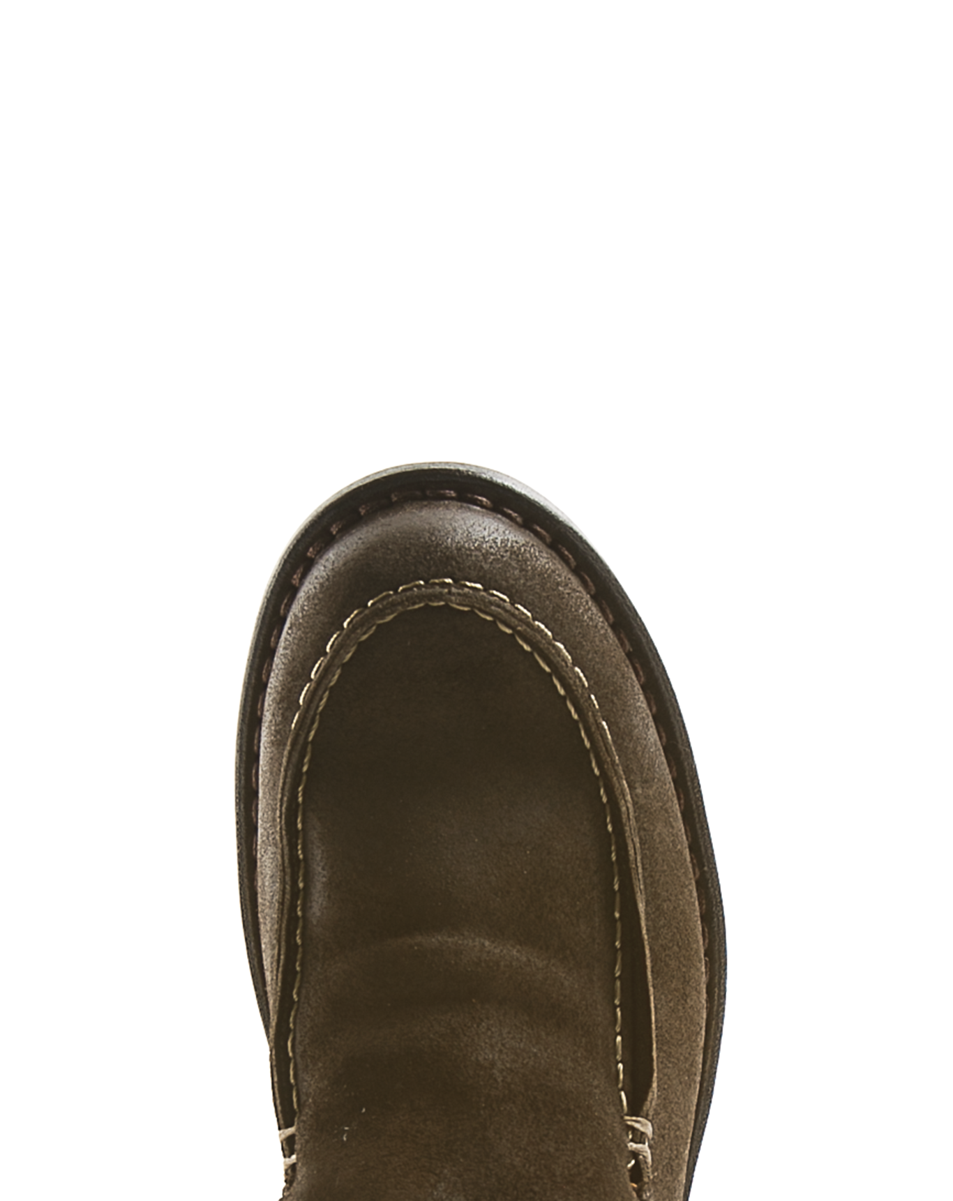 FELA Brown Suede Loafers