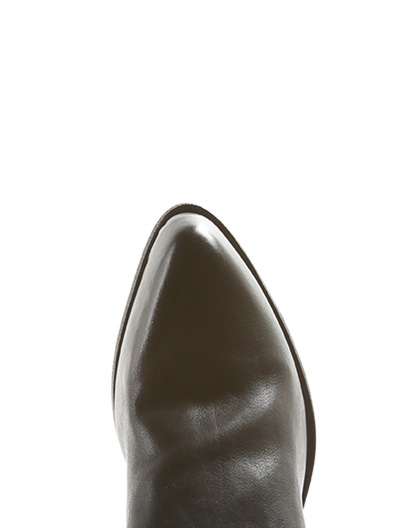 HERO Black Leather Sabot