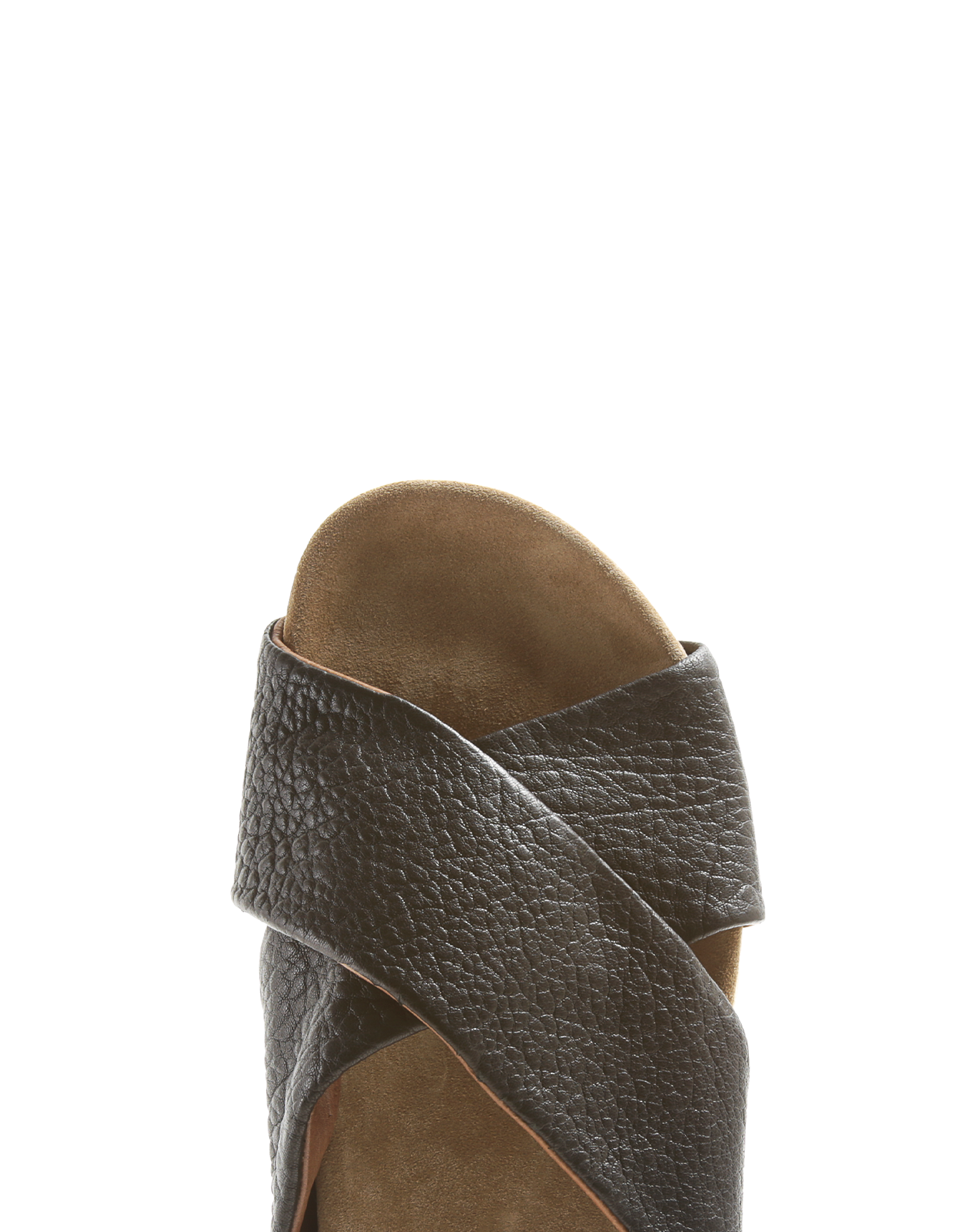 KOOKI Black Leather Slide