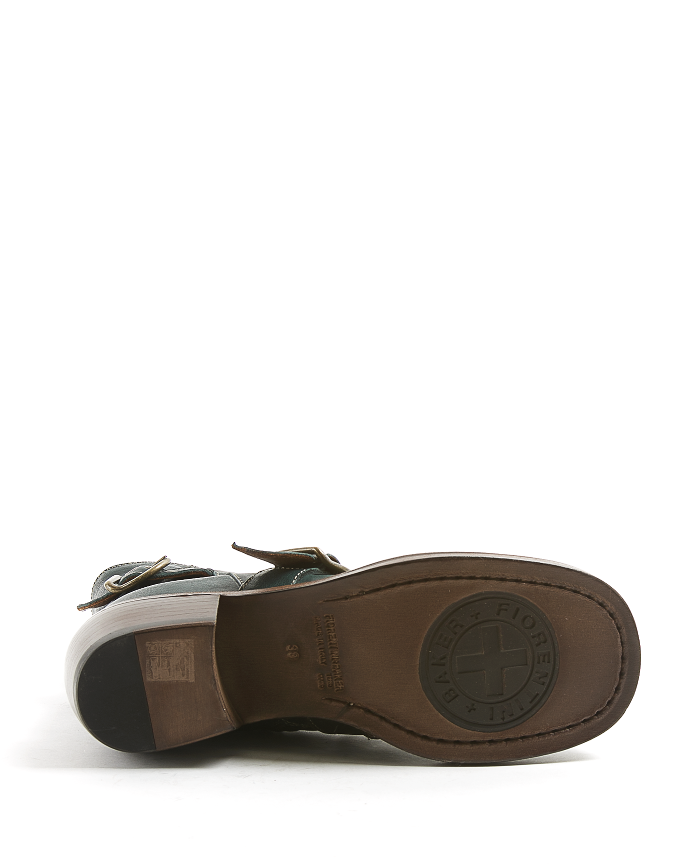 MOKE Dark Teal Leather Boots