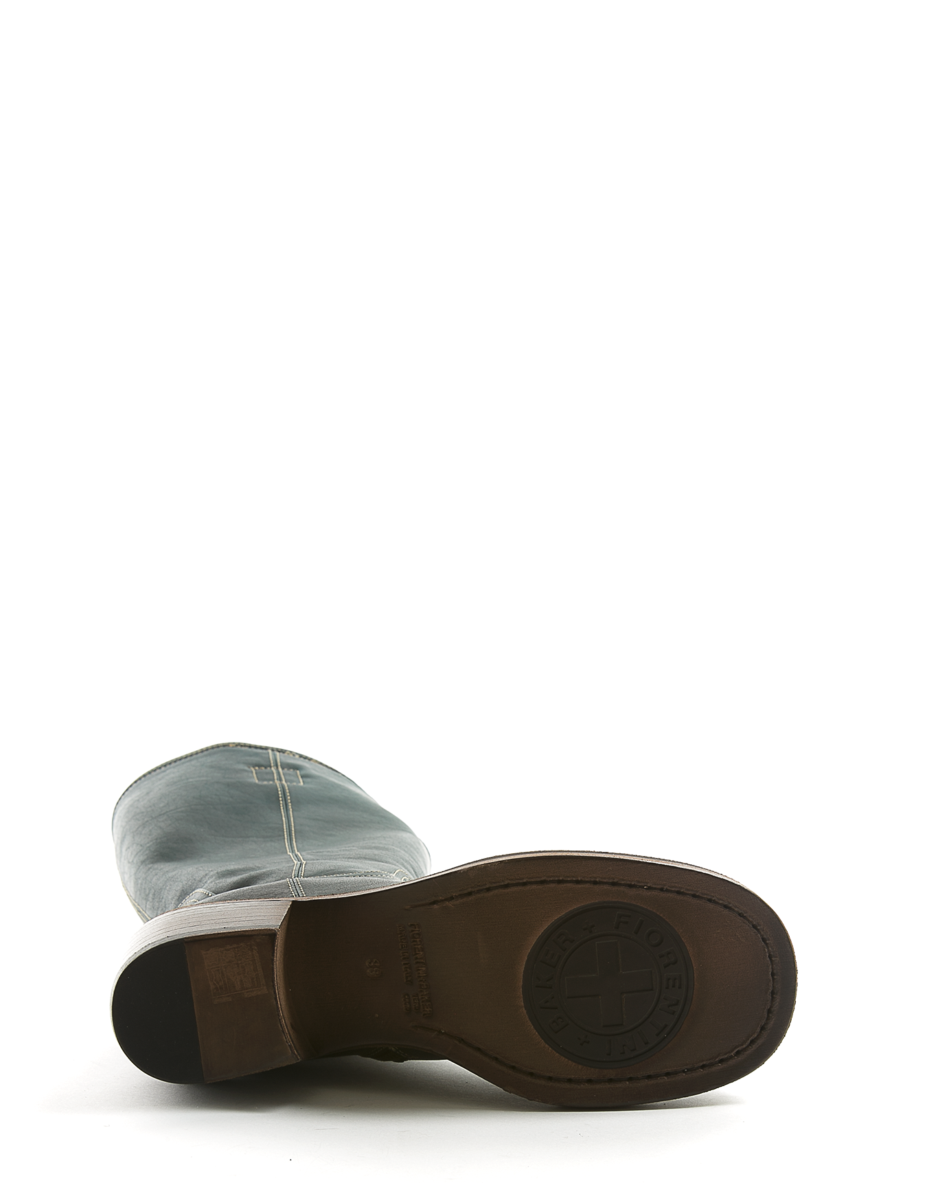 MOLL Green Leather Boots