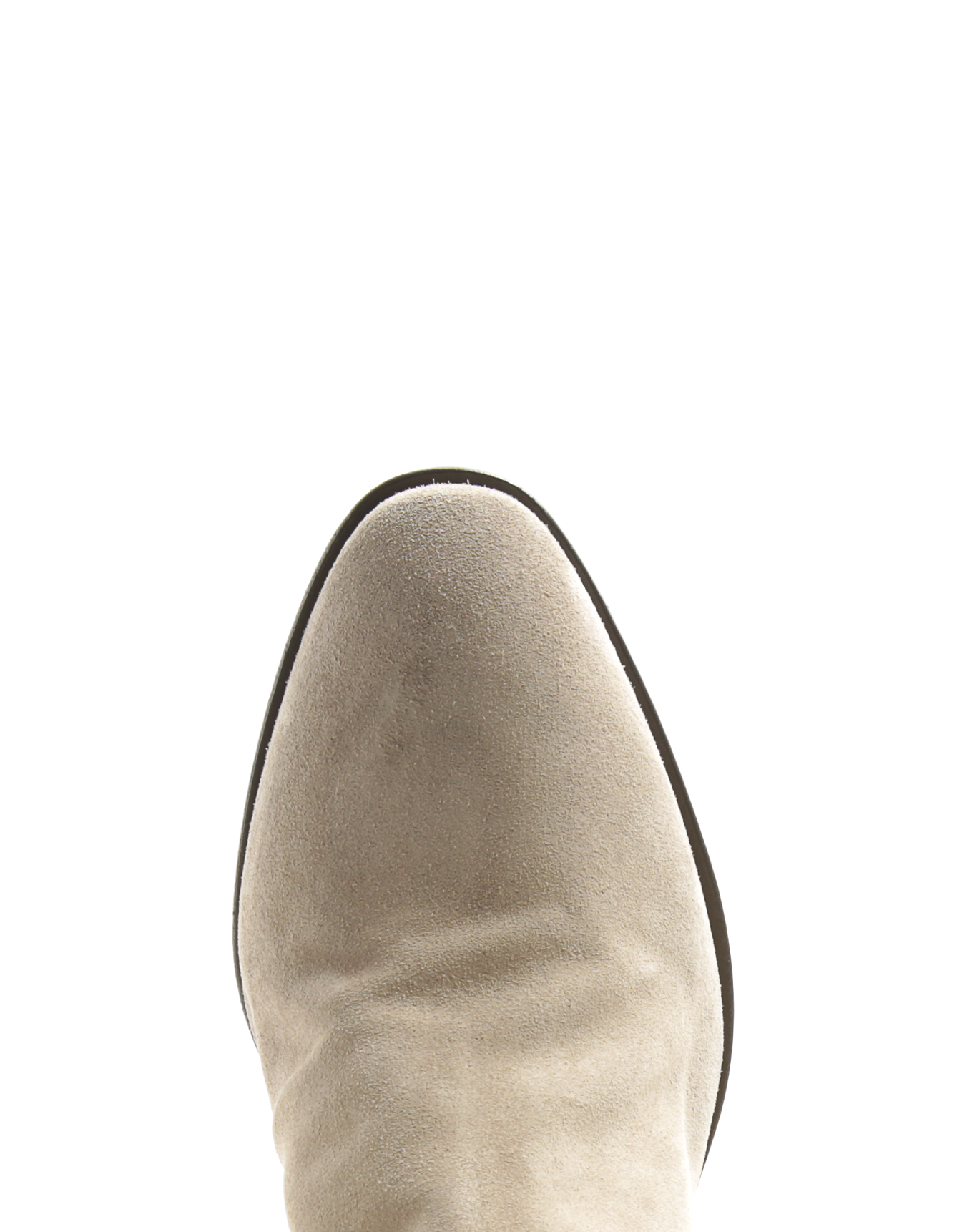 MATT Light Beige Suede Boots