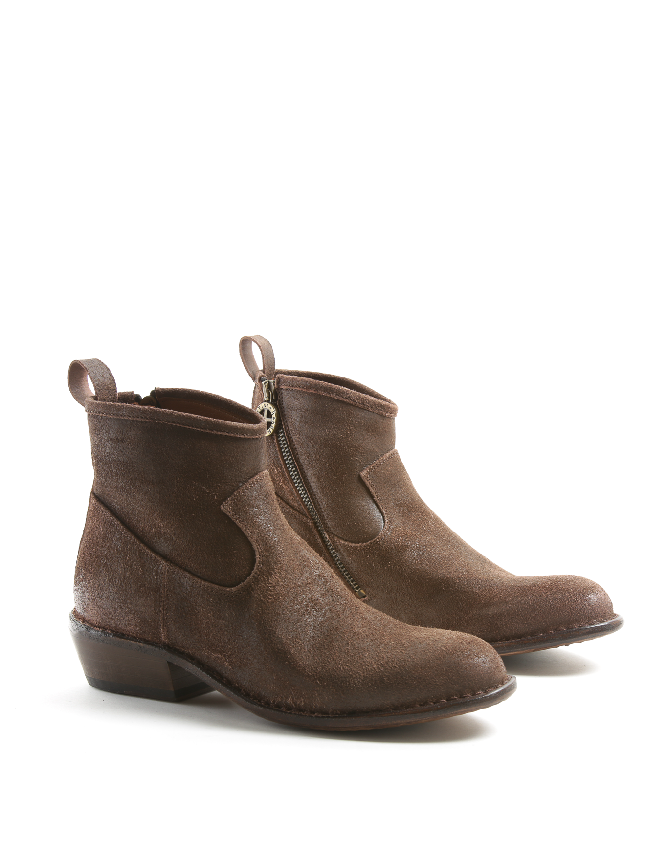 REN Brown Leather Boots