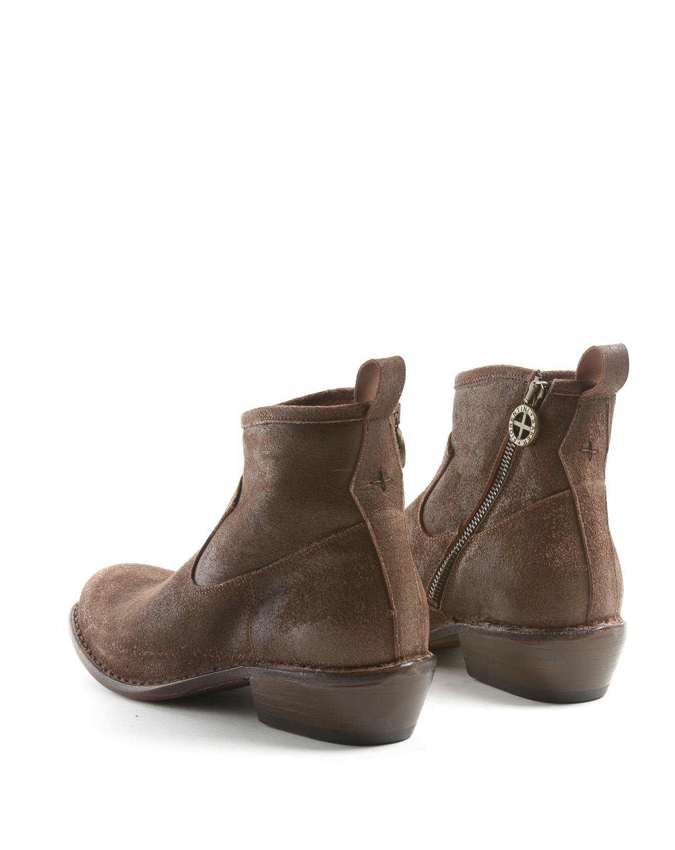 REN Brown Leather Boots