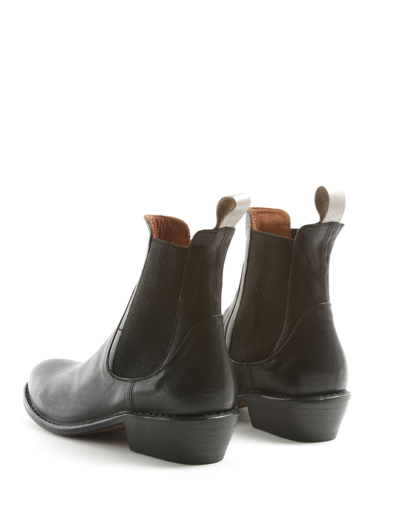 RULE Black Leather Boots