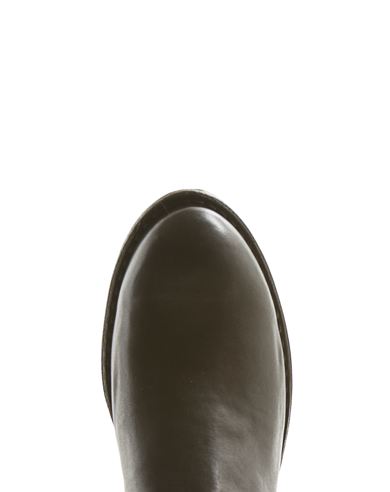 RAY Black Leather Boots