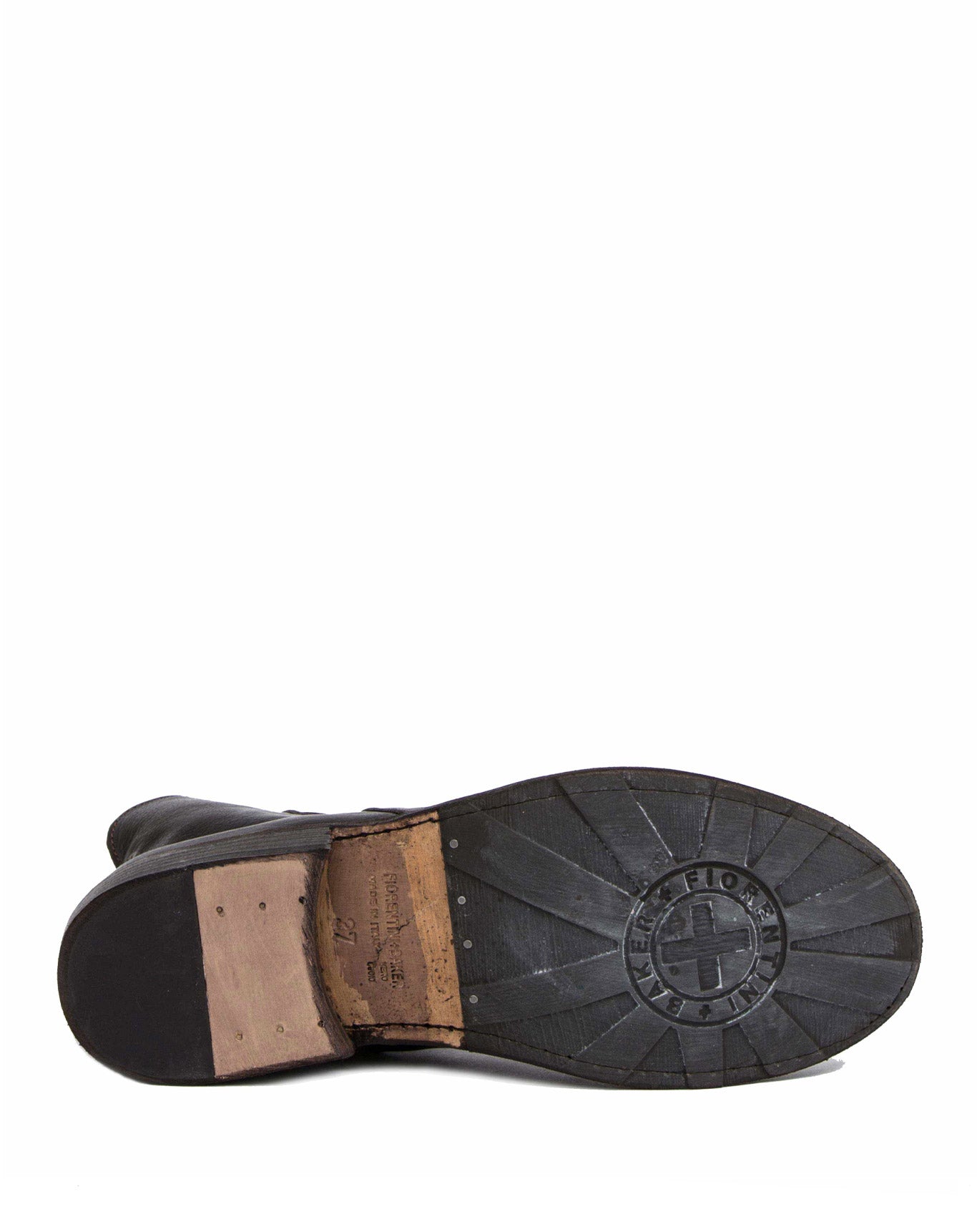 Fiorentini + Baker, ETERNITY ELINA, Brown leather ankle boots with rear zip-Made in Italy-sole