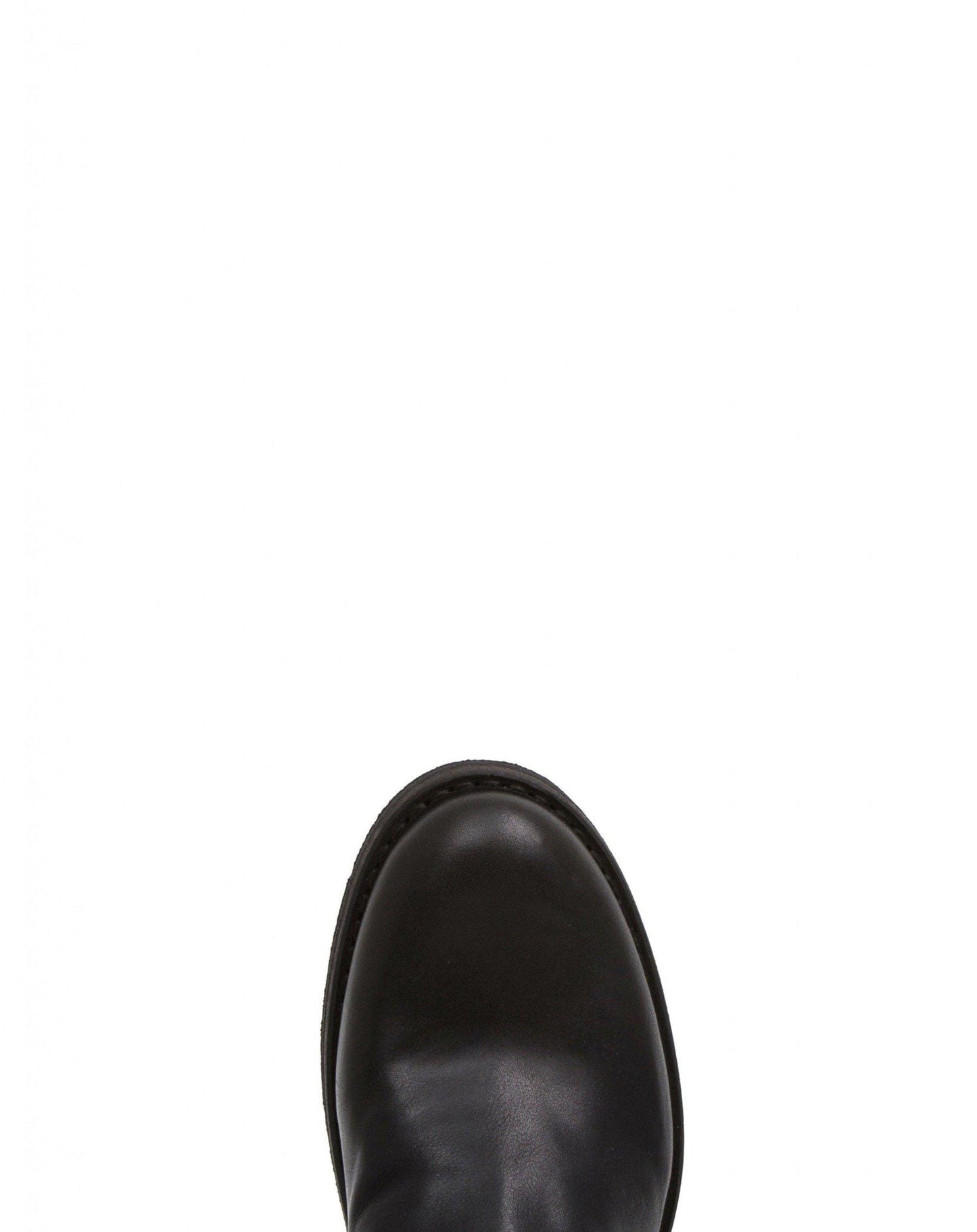 Fiorentini + Baker, ETERNITY 709, Black leather ankle boots with inside zip-Made in Italy-toe