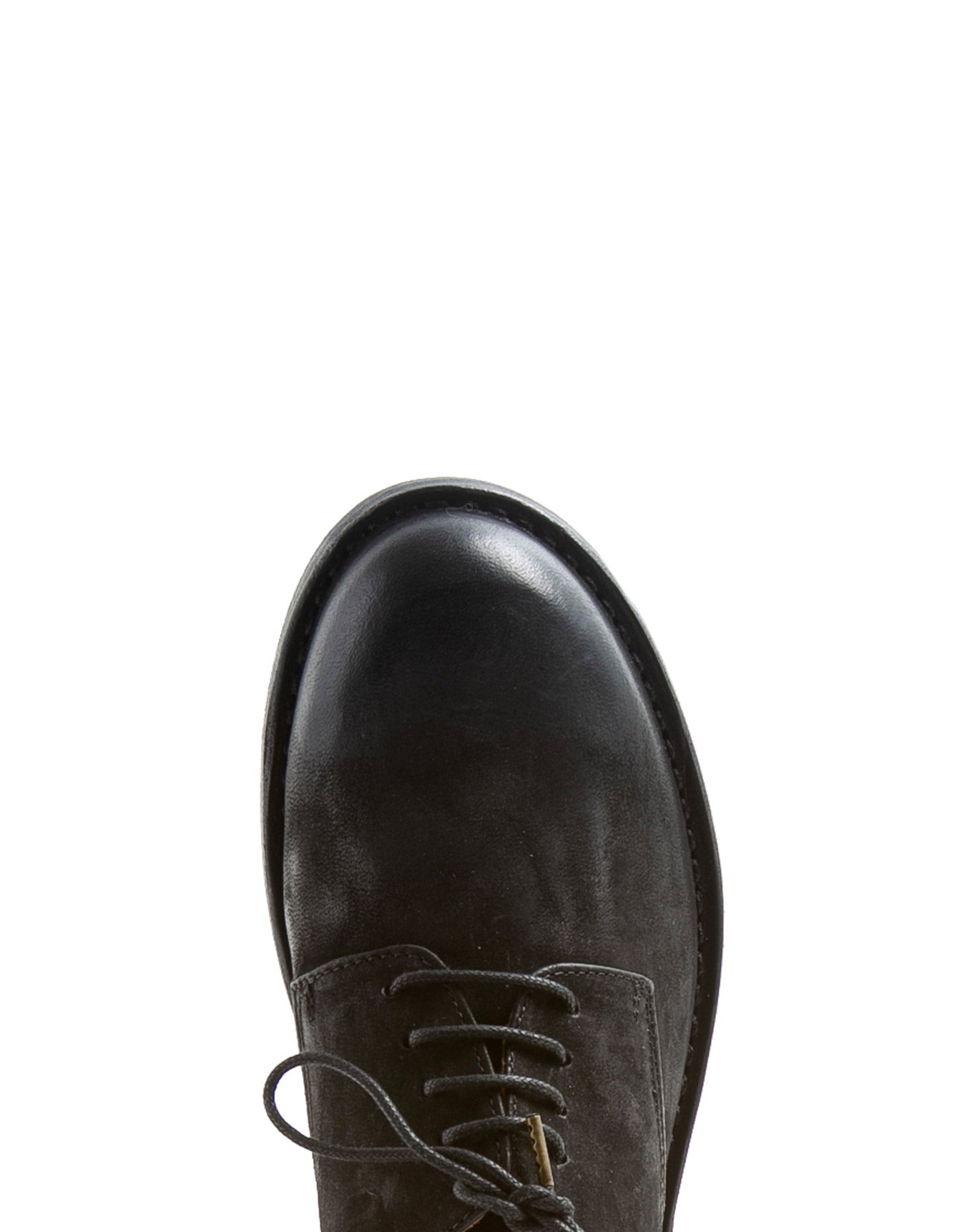 Fiorentini + Baker, FRATERNITY FRED, Black leather classic lace up shoes with lighter leather sole-Made in Italy-toe