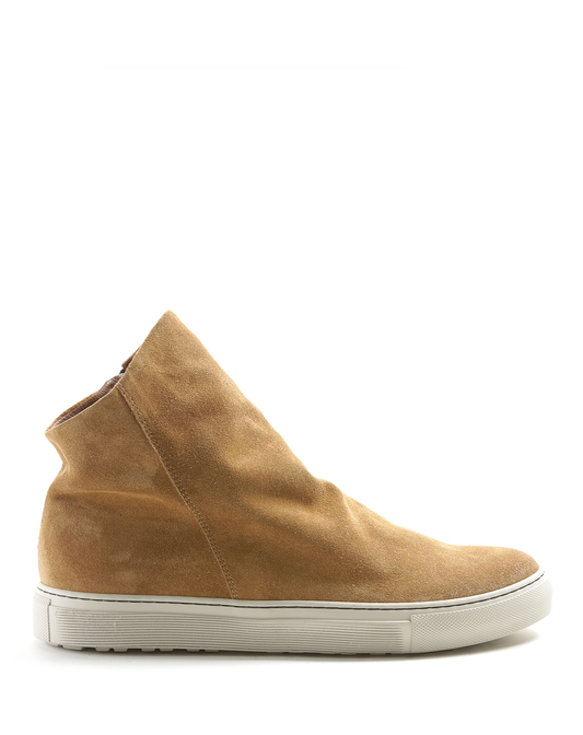BIEL Cognac Suede Sneaker Boots