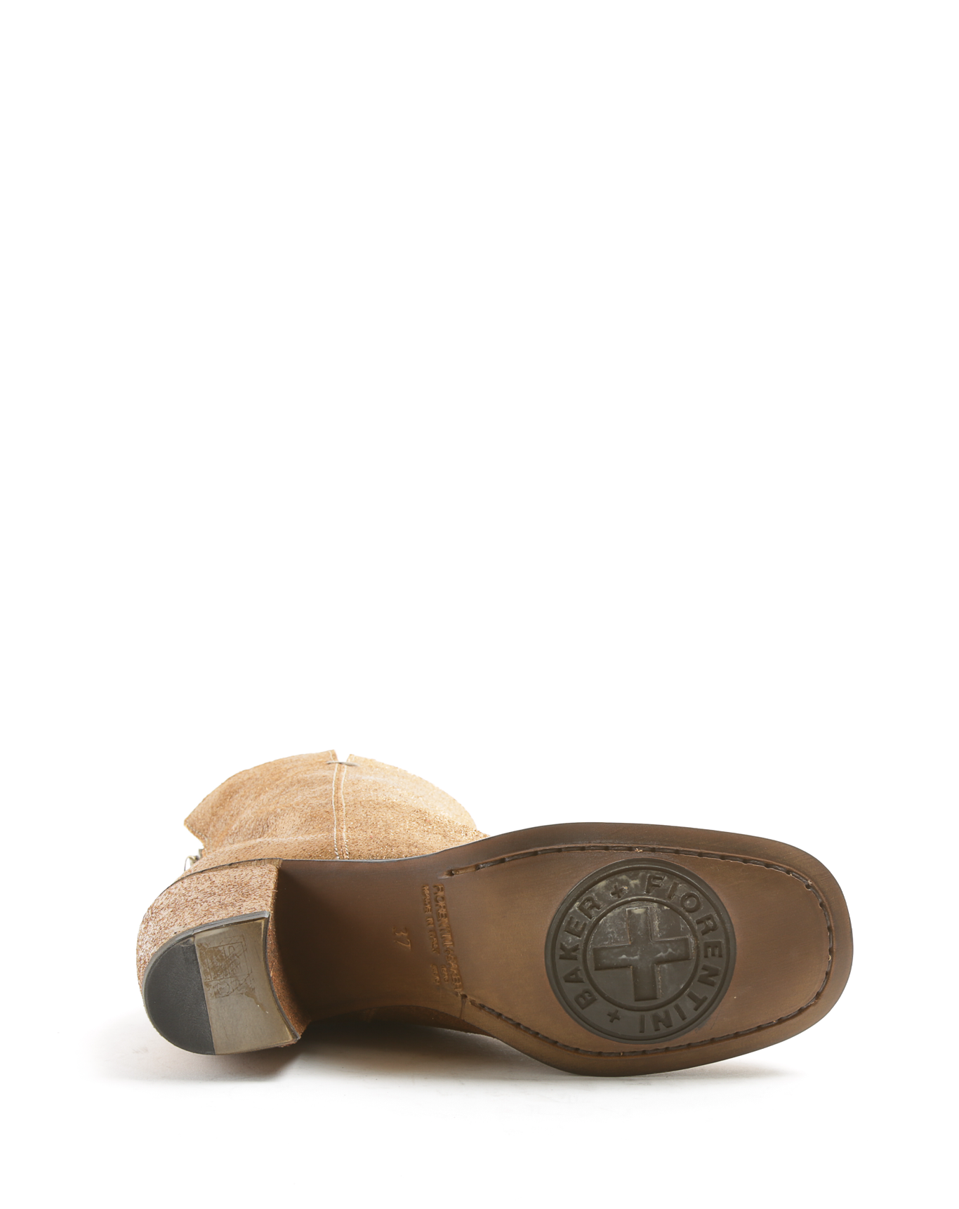 JONI Gold Leather Boots