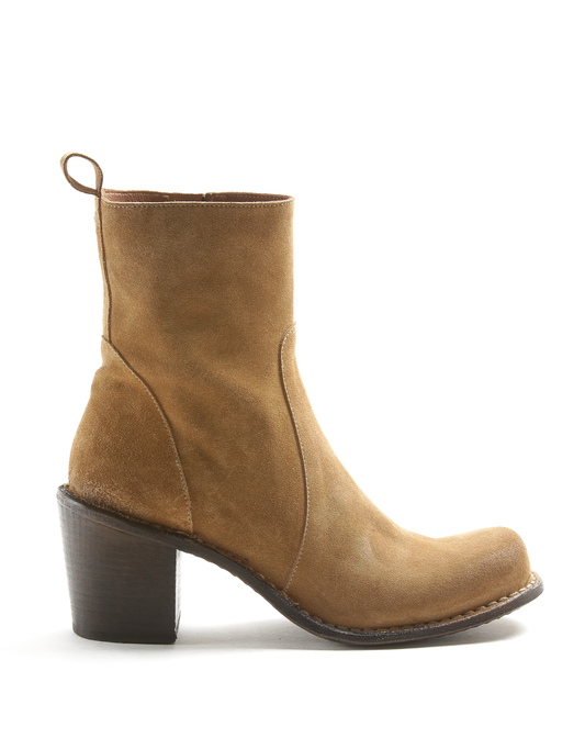 JENNI Cognac Suede Boots