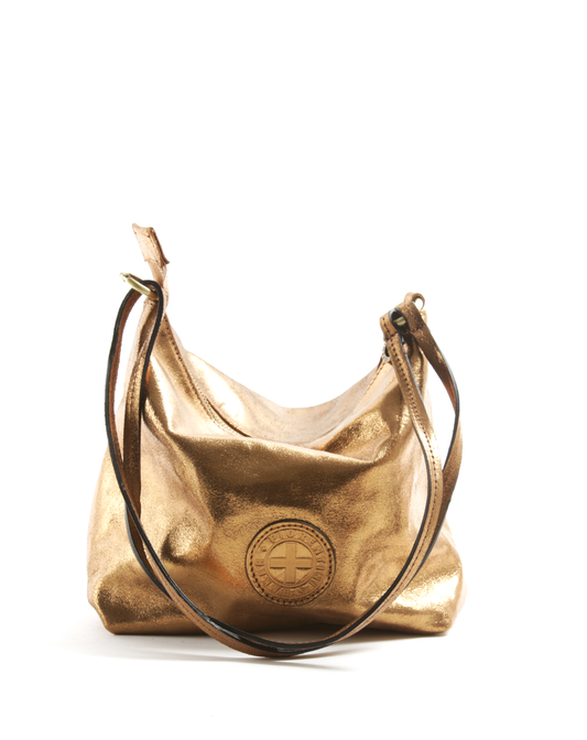 YOKO Gold Leather Bag