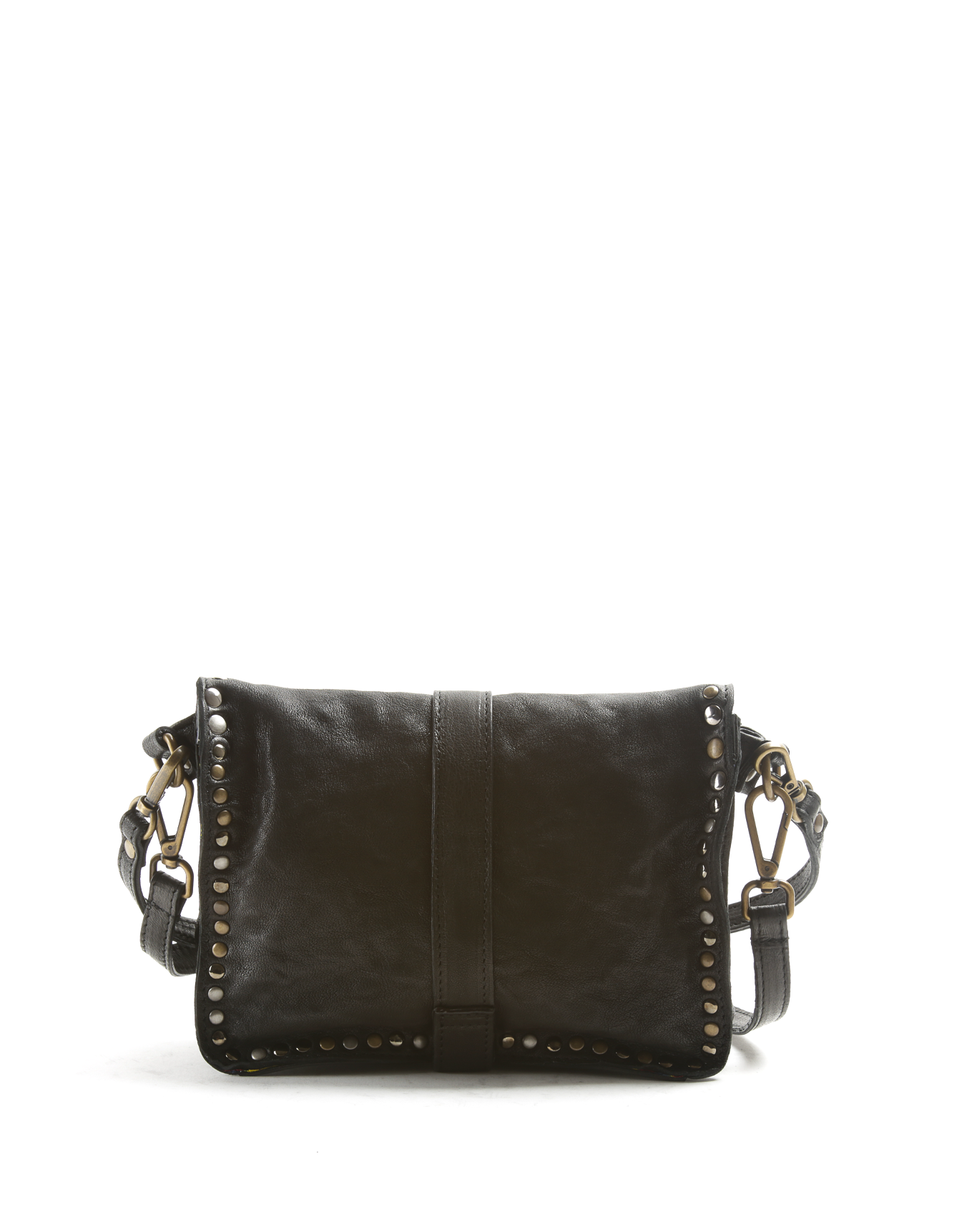 AMY Black Leather Bag