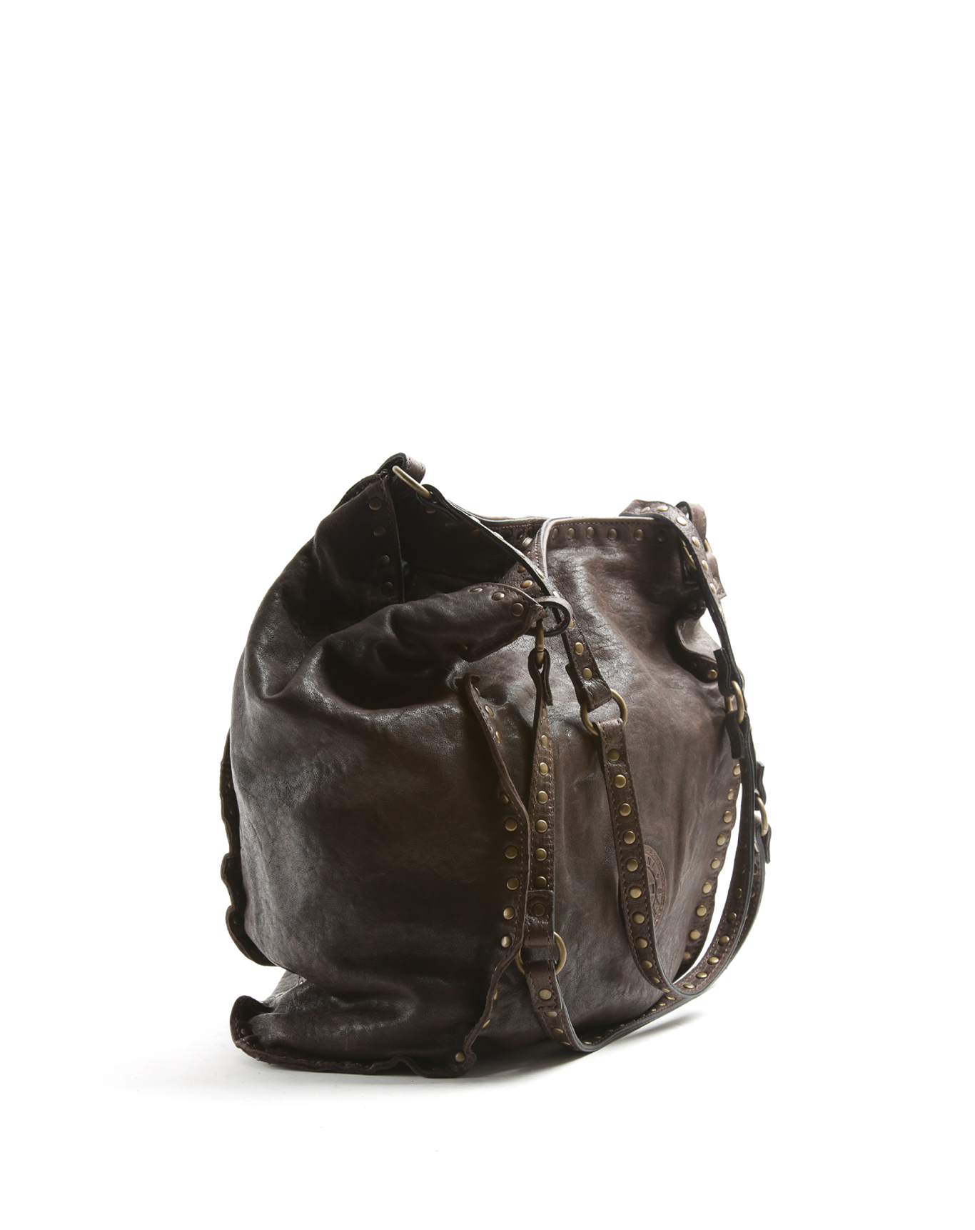 BLU Brown Leather Bag