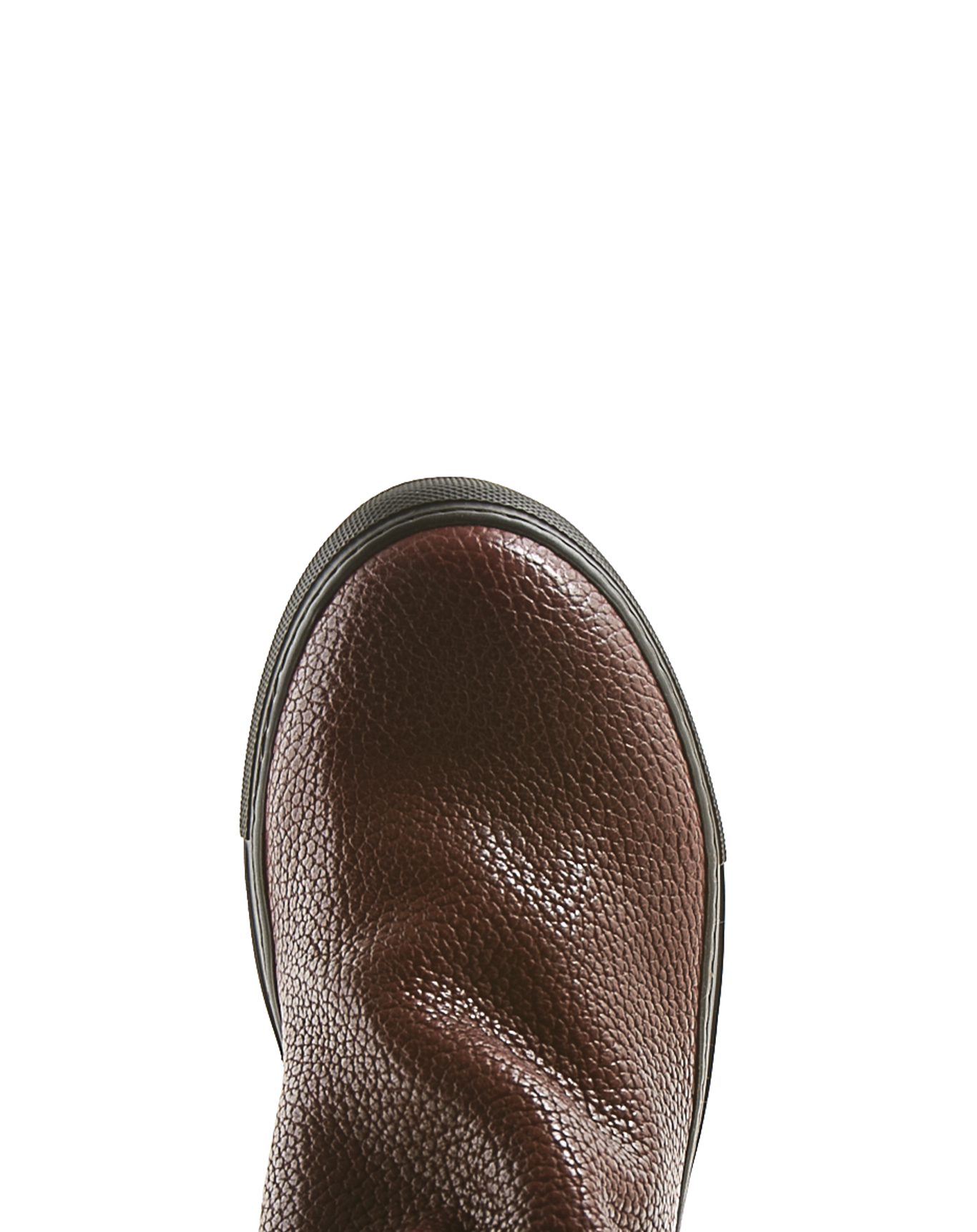 BILLY Burgundy Leather Sneakers Boots