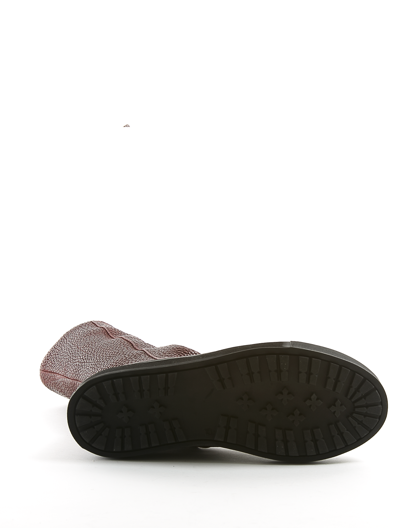 BILLY Burgundy Leather Sneakers Boots